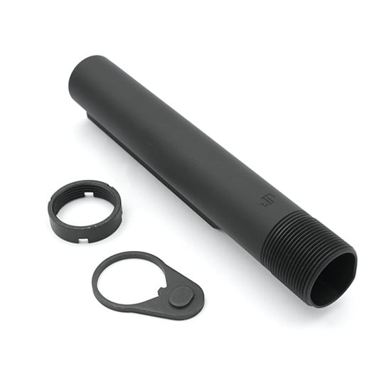 JP Enterprises Enhanced Receiver Extension Buffer Tube AR-15, LR-308 Carbine Aluminum Black