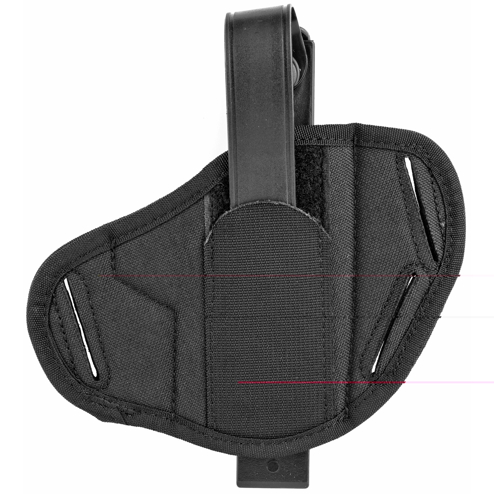 Uncle Mike's 86160 SuperOWB Size 16 Black Kodra Nylon Belt Slide Fits Med/Large Semi Autos Fits 3.25-3.75" Barrel Right Hand