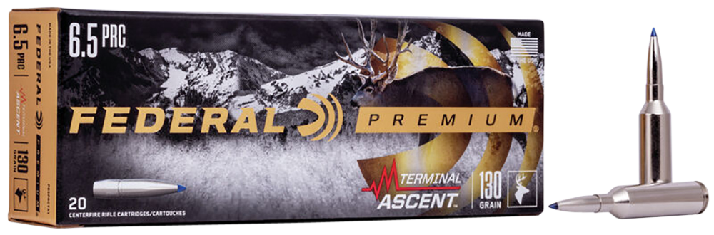 Federal P65PRCTC1 Premium Hunting 6.5 PRC 120 gr Trophy Copper (TC) 20 Per Box/ 10 Cs