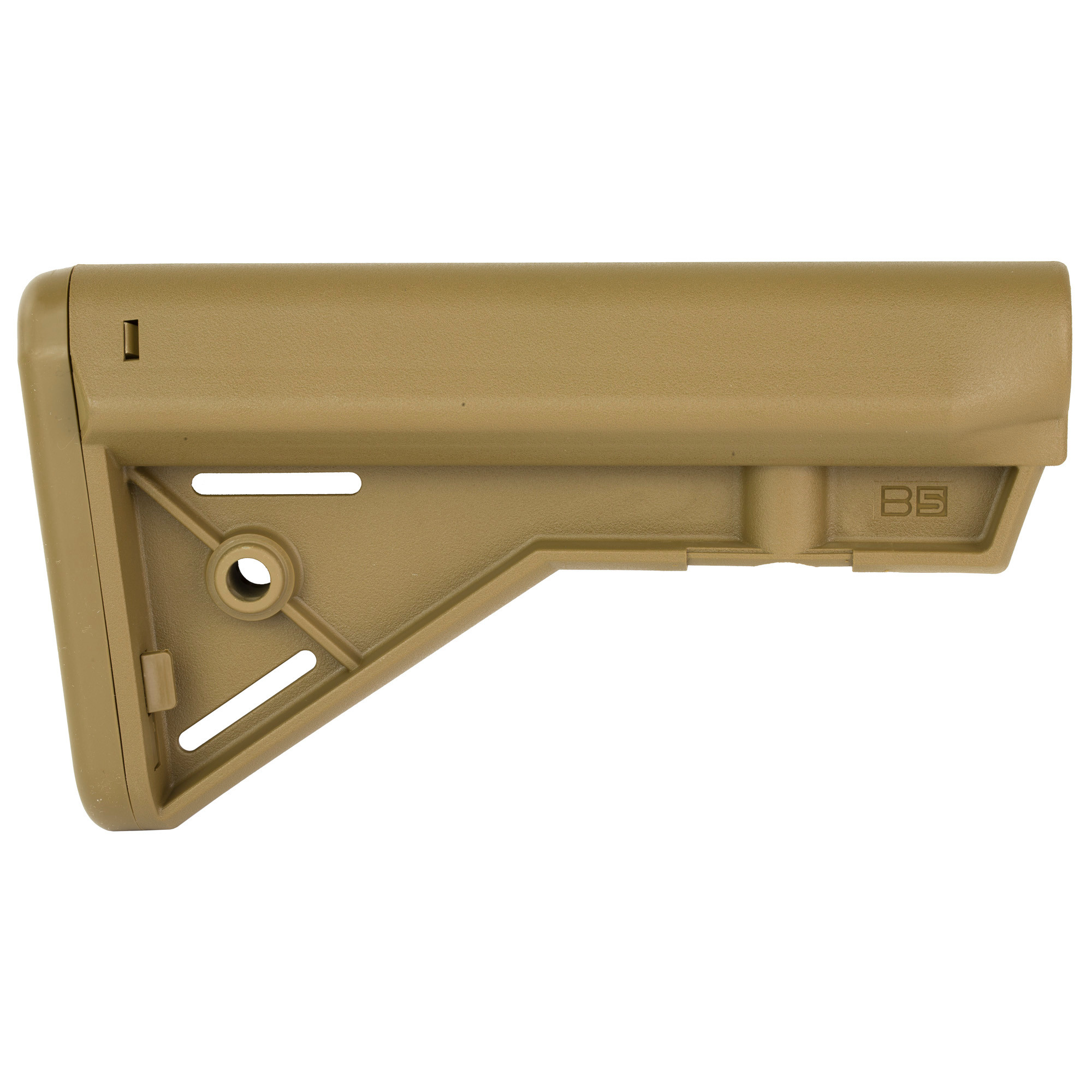 B5 Systems Bravo Fixed Stock Mil-Spec Diameter AR-15, LR-308 Carbine Polymer