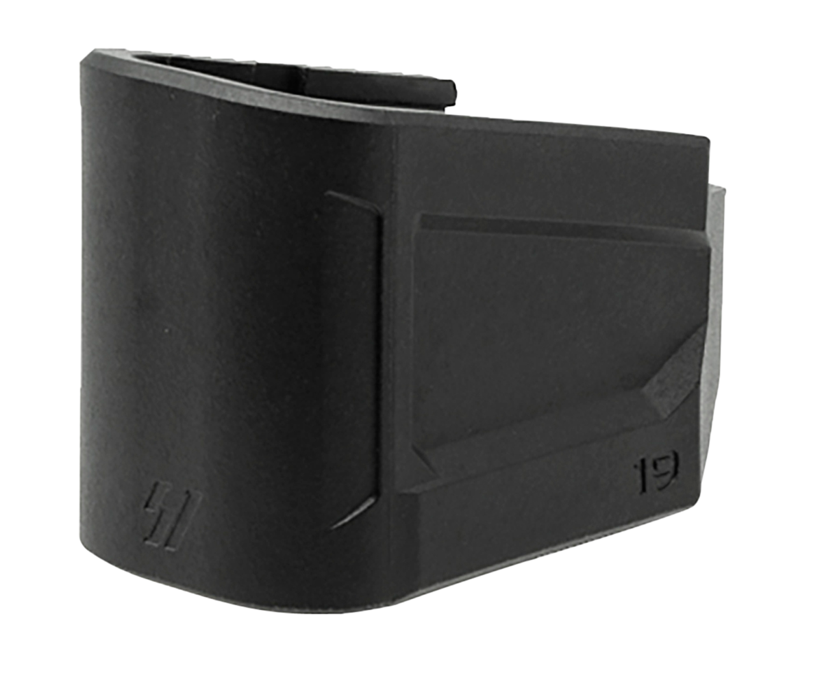 Strike Industries EMPG19 Enhanced Magazine Platemade of Polymer with Black Finish for Glock 19 (Adds 5rds)