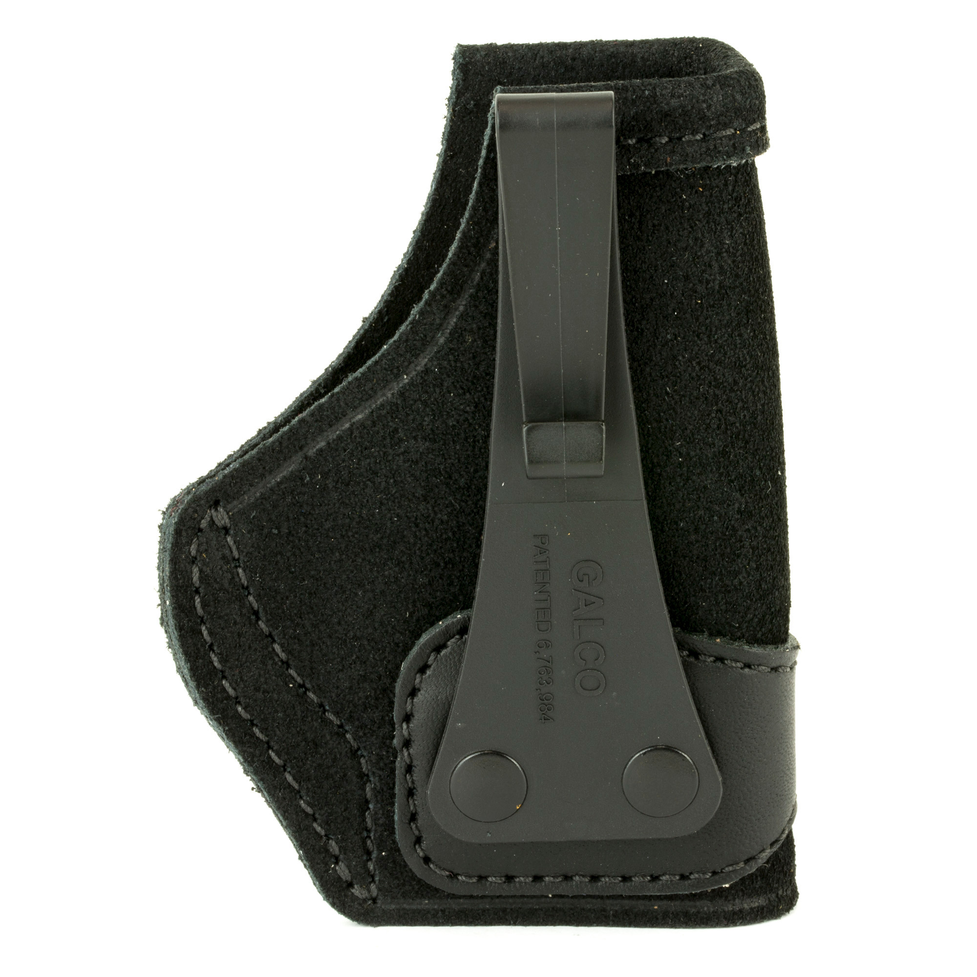 Galco TUC436B Tuck-N-Go 2.0 IWB Black Leather UniClip/Stealth Clip/Ruger LCP/Diamondback DB Ambidextrous