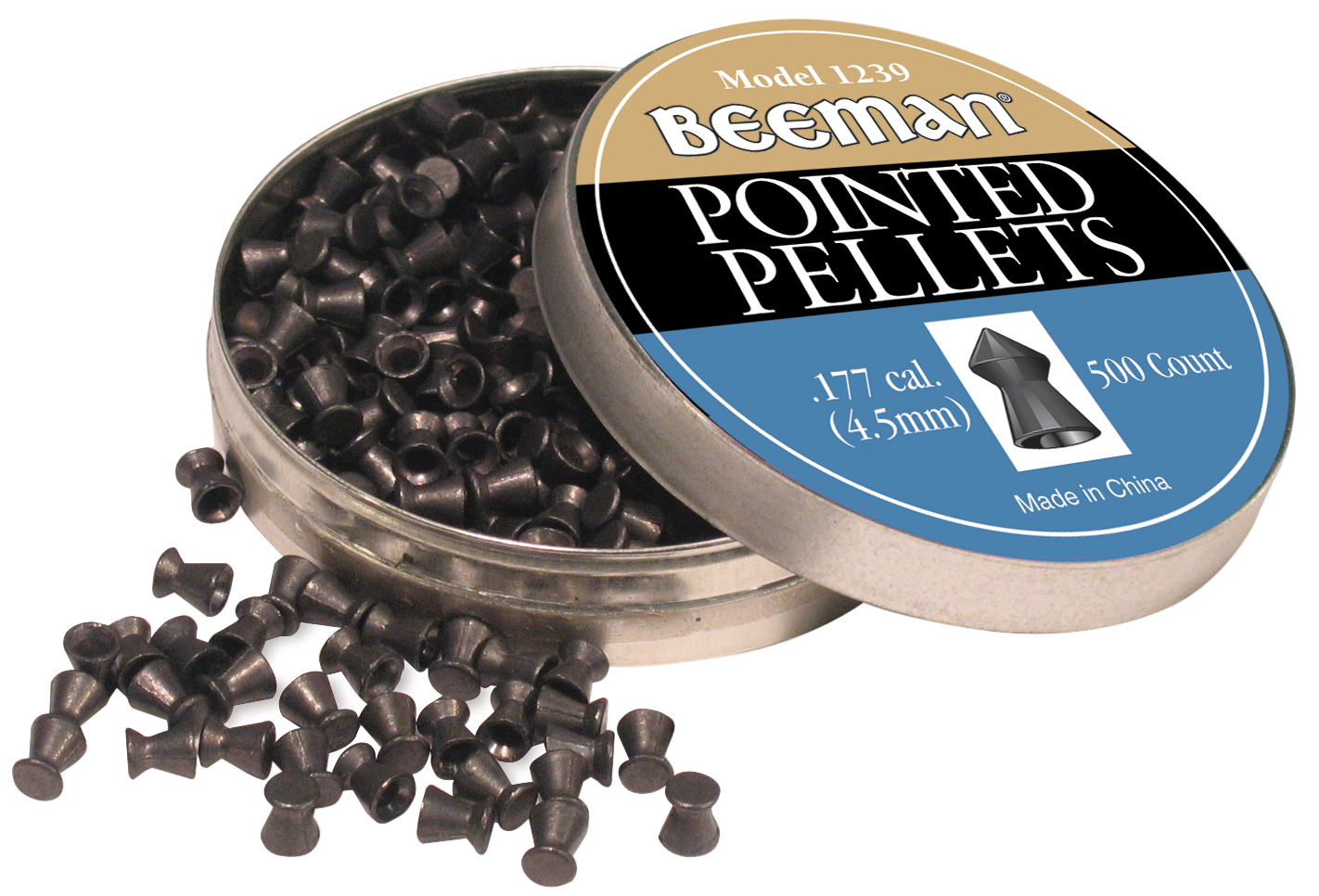 Beeman 1239 Model 1239 Pointed 177 Lead Pointed 500 Per Tin