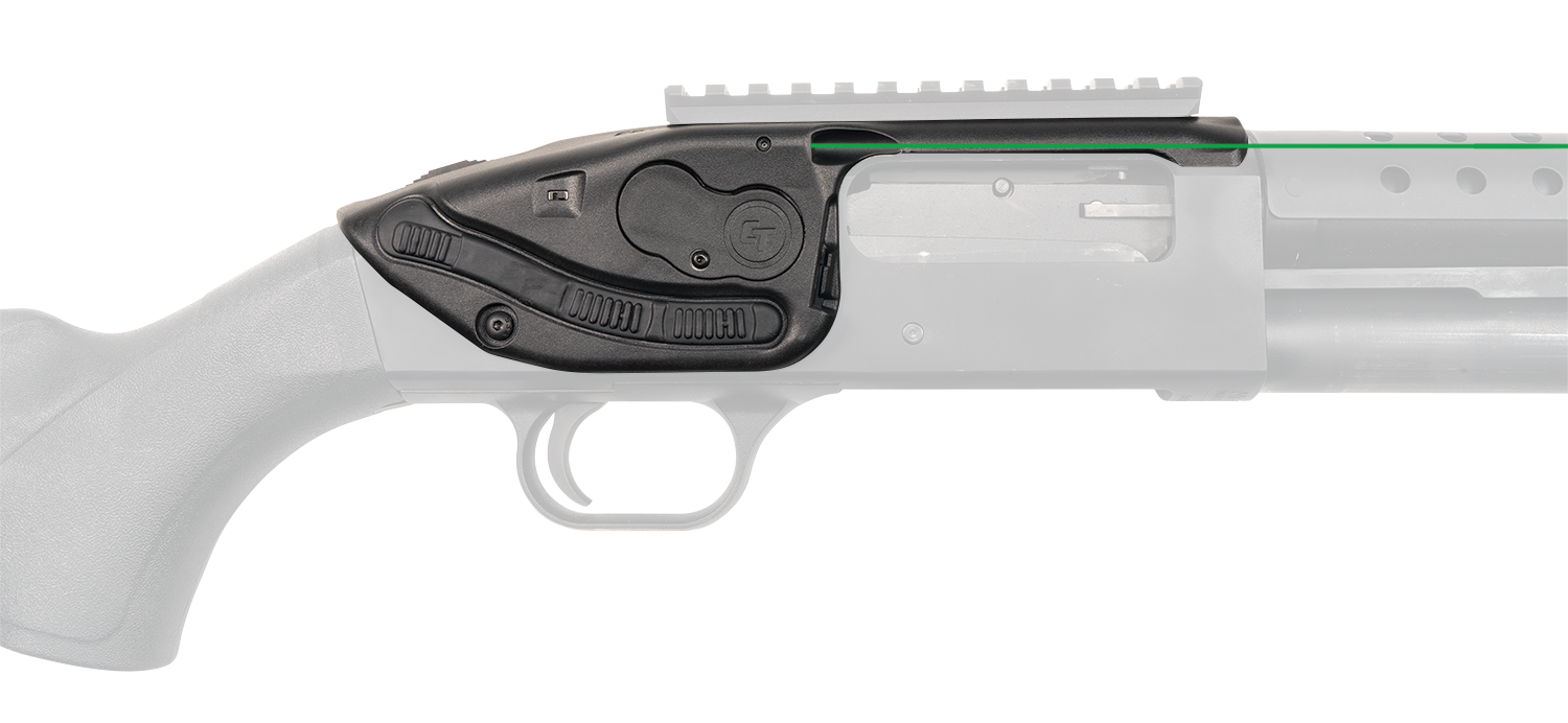 Crimson Trace LaserSaddle Laser Sight Mossberg 500 & 590 Series Shotguns & Shockwave Matte
