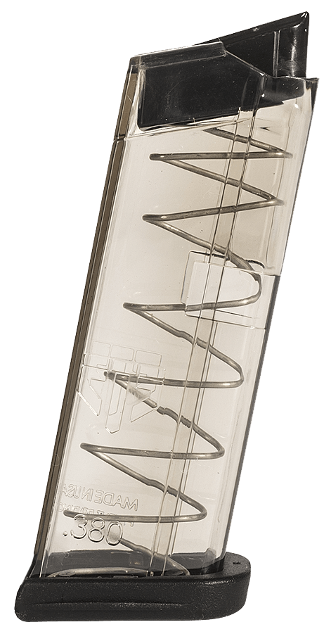 ETS Group GLK42 Pistol Mags7rd 380 ACP Compatible w/ Glock 42 Clear Polymer