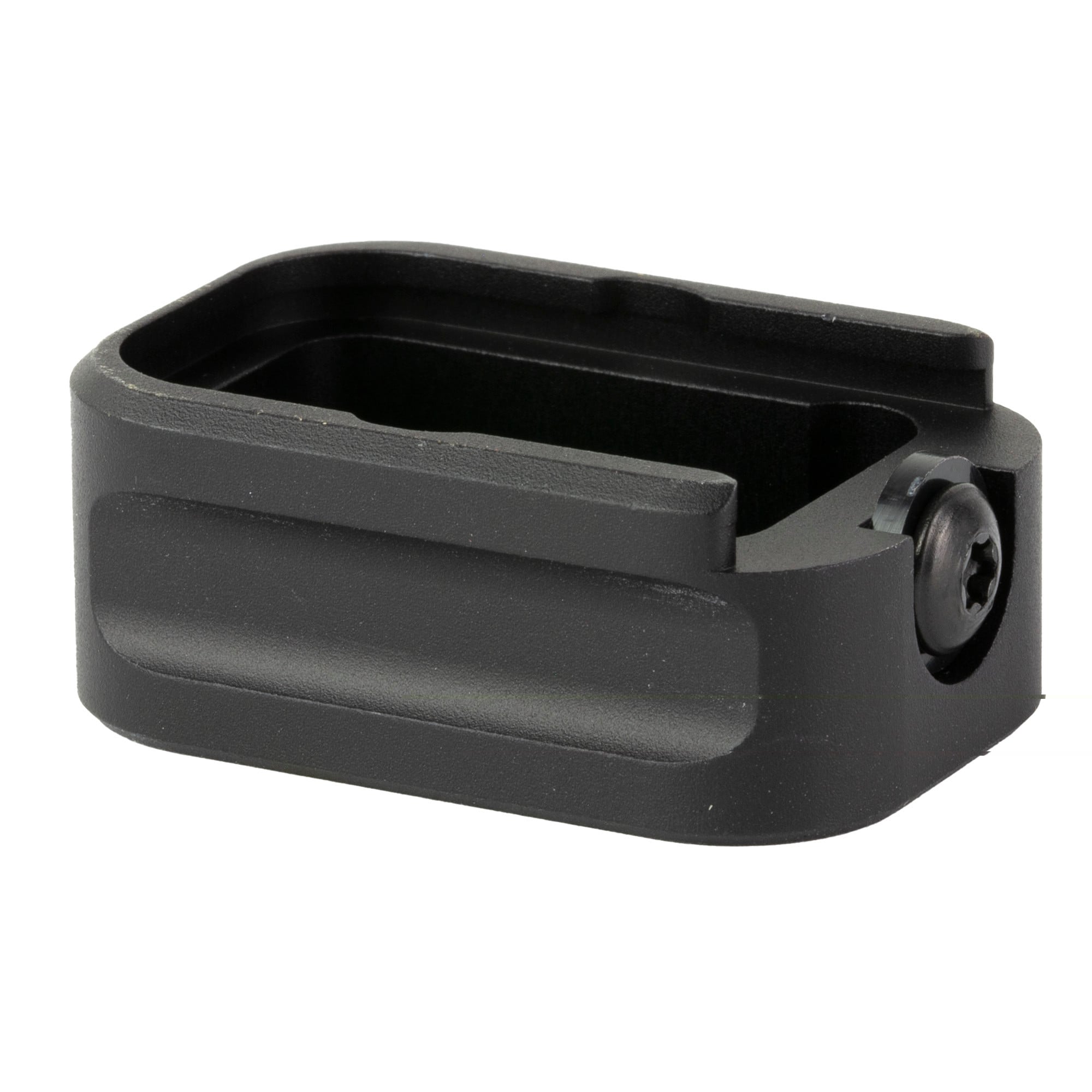 Warne MEG1932BLK Magazine Extensionmade of 6061-T6 Aluminum with Hardcoat Anodized Black Finish for Glock 19, 23 Magazines (Adds 3rds 9mm Luger, 2rds 40 S&W)