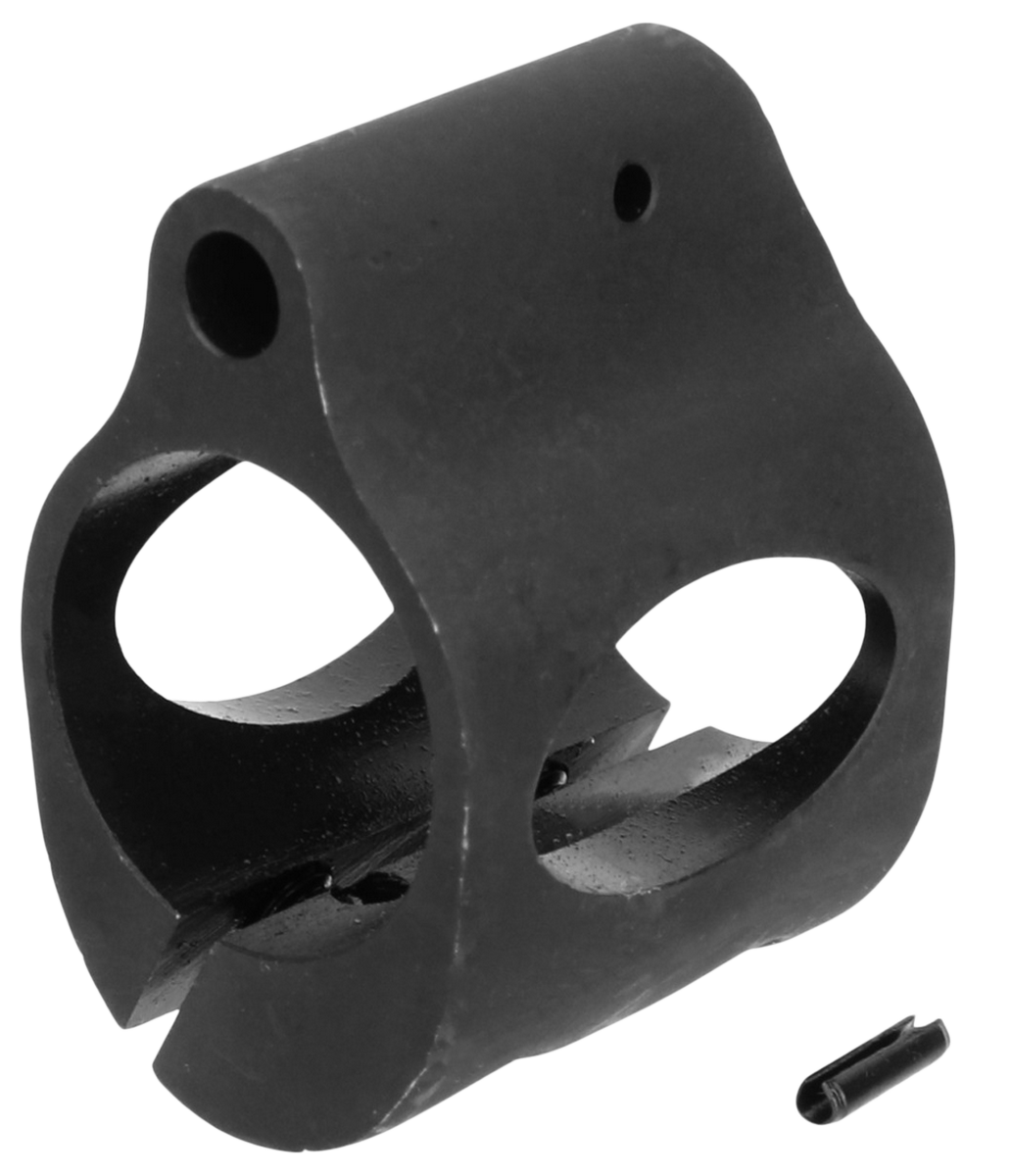 TacFire MAR001CO Clamp On Low Profile Gas Block .750" Diameter Steel Black Parkerized