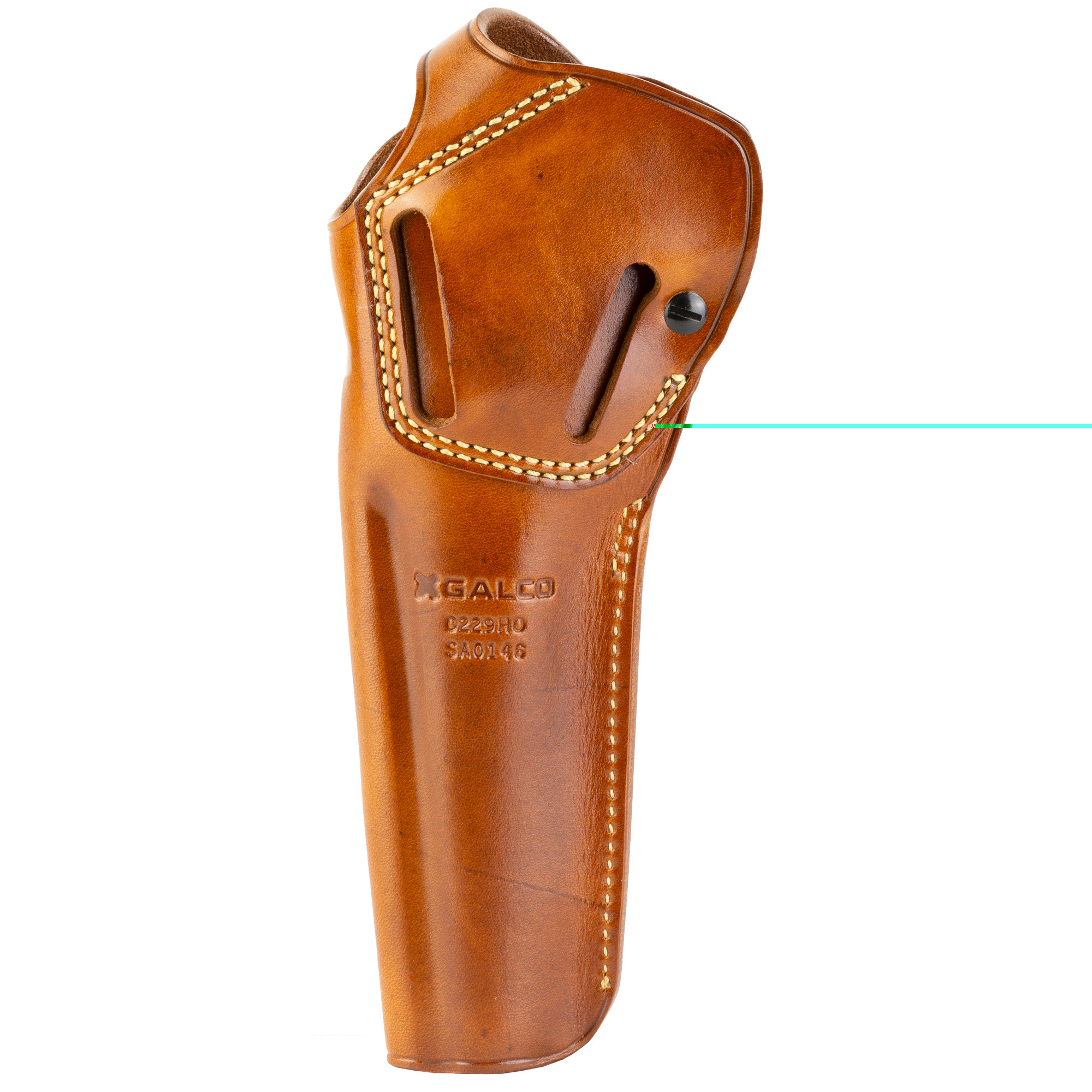 Galco SAO146 SAOBelt Tan Leather Belt Slide Fits Ruger Blackhawk Right Hand