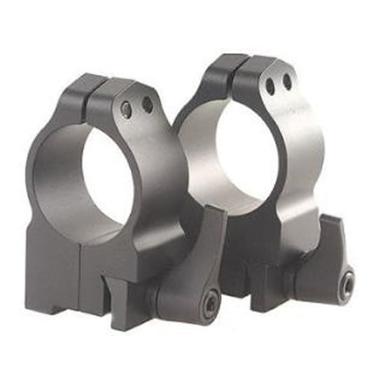 Warne Maxima Quick Detach 1" Rings Matte, Medium, Ruger #1 / Blackhawk / Redhawk