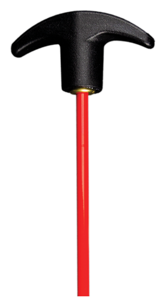 KleenBore SAF400 SAF-T-CLAD Cleaning Rod 22 Cal-45 Cal Rifle 33" w/ Swivel Handle