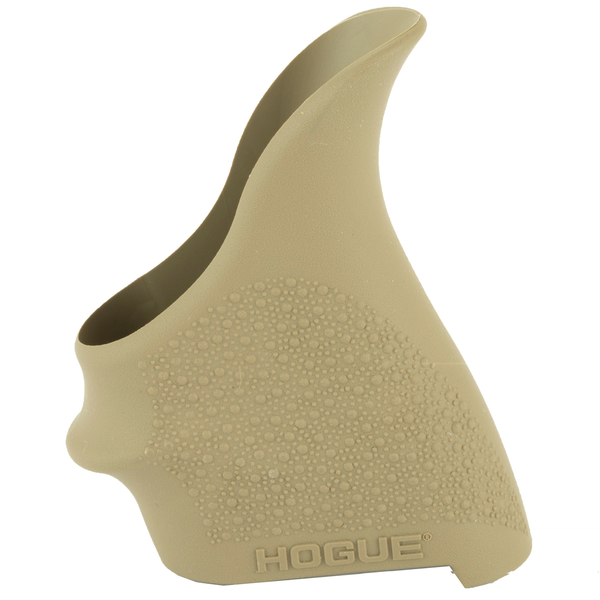 Hogue 18203 HandAll Beavertail Grip Sleeve Textured Flat Dark Earth Rubber for Glock 42, 43