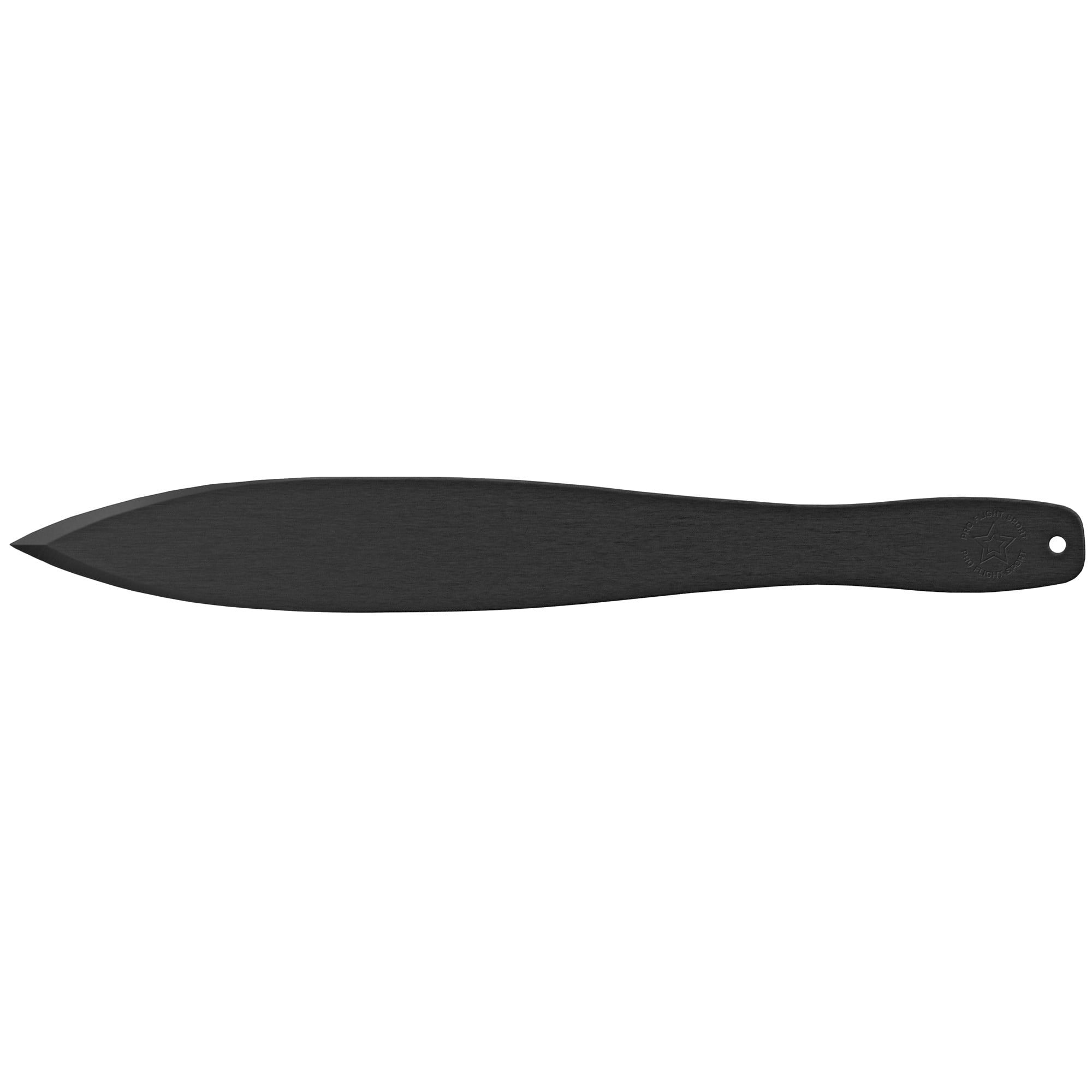 Cold Steel CS80STK14Z Sport Pro Flight 9.25" Fixed Plain Black 1055 Carbon Steel Blade/Handle