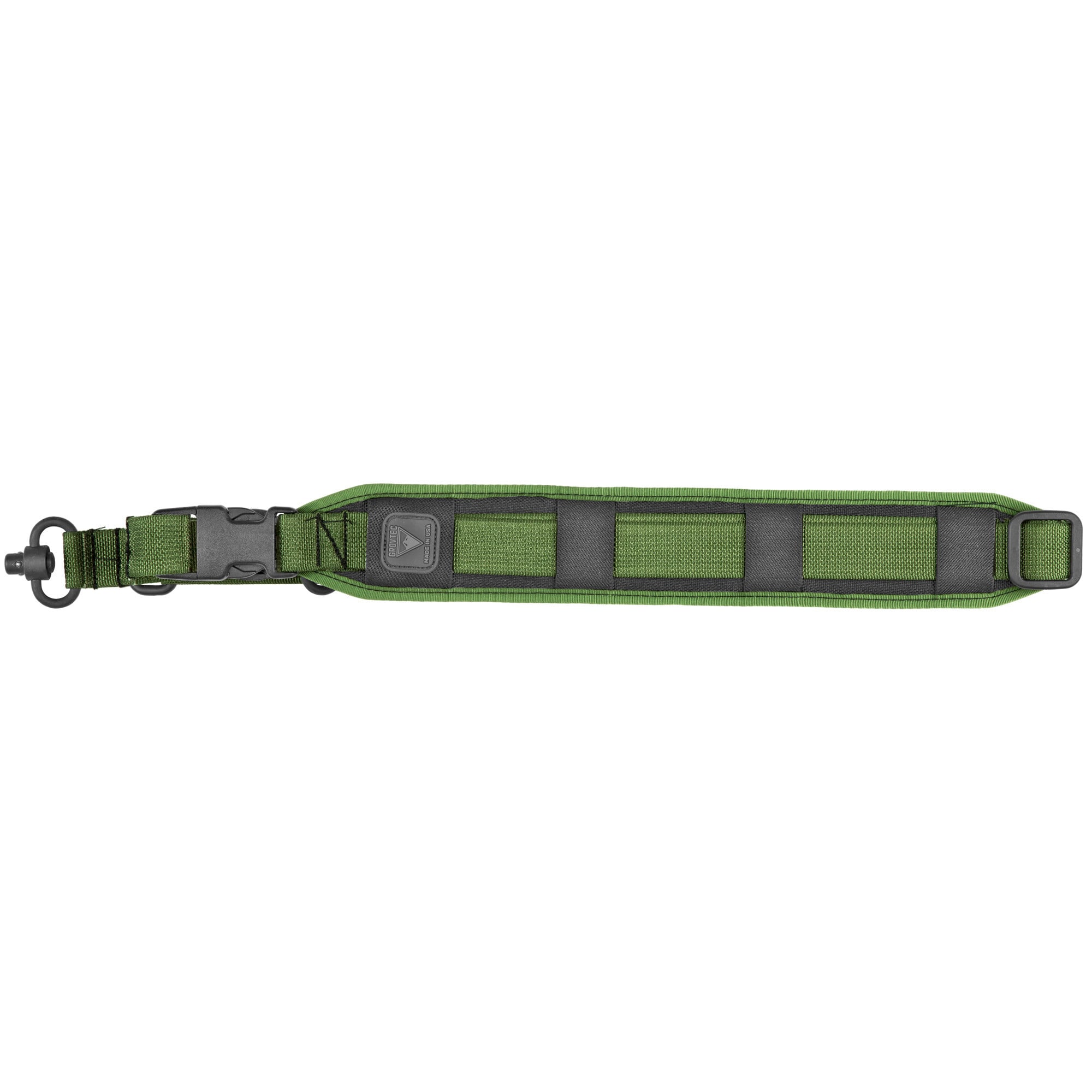 GrovTec US Inc GTSL129 QS 2-Point Sentinel with Coyote Brown Finish, Adjustable Design & Push Button Swivels for Rifle/Shotgun