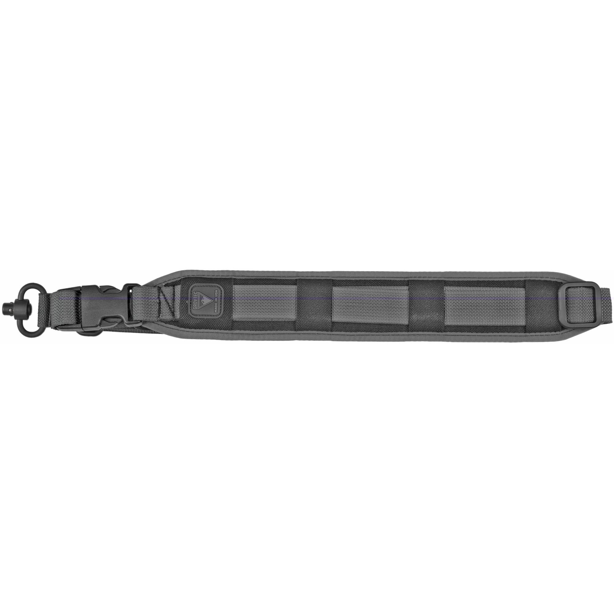 GrovTec US Inc GTSL129 QS 2-Point Sentinel with Coyote Brown Finish, Adjustable Design & Push Button Swivels for Rifle/Shotgun