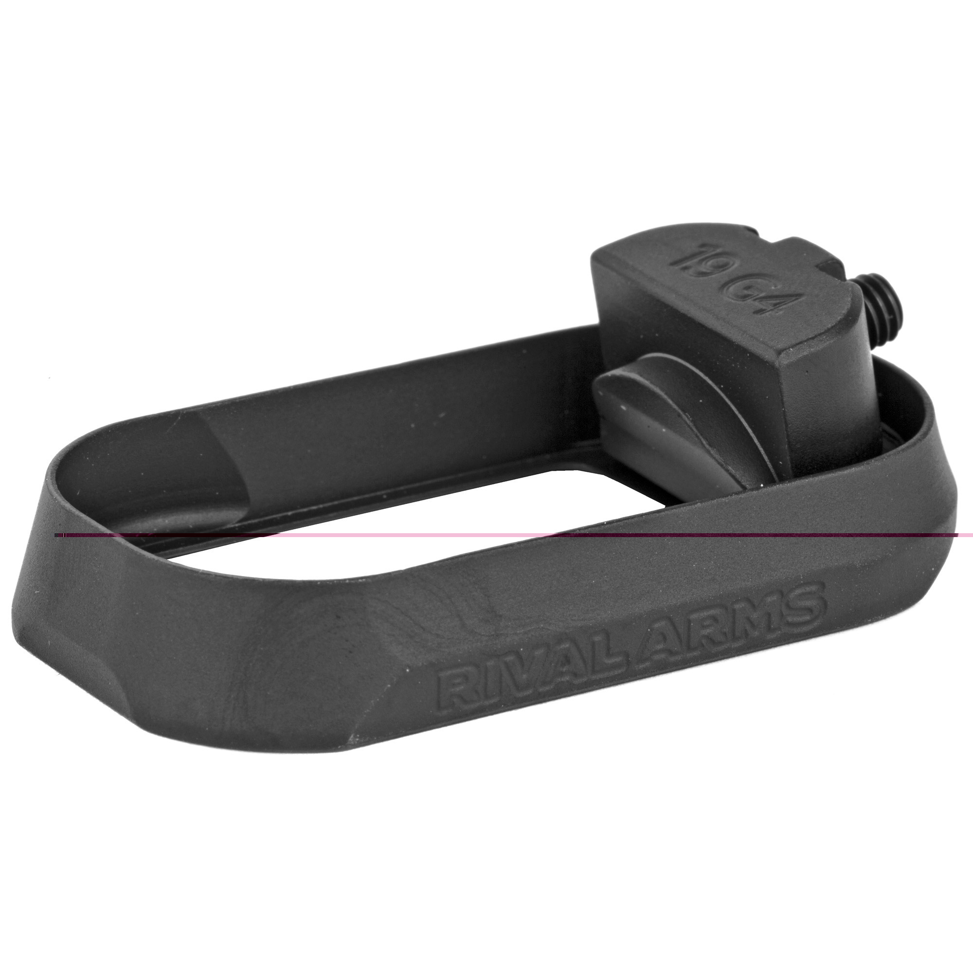 Rival Arms RA70G211A Two Piece Magwellmade of Aluminum with Anodized Black Finish for Glock 19 Gen4