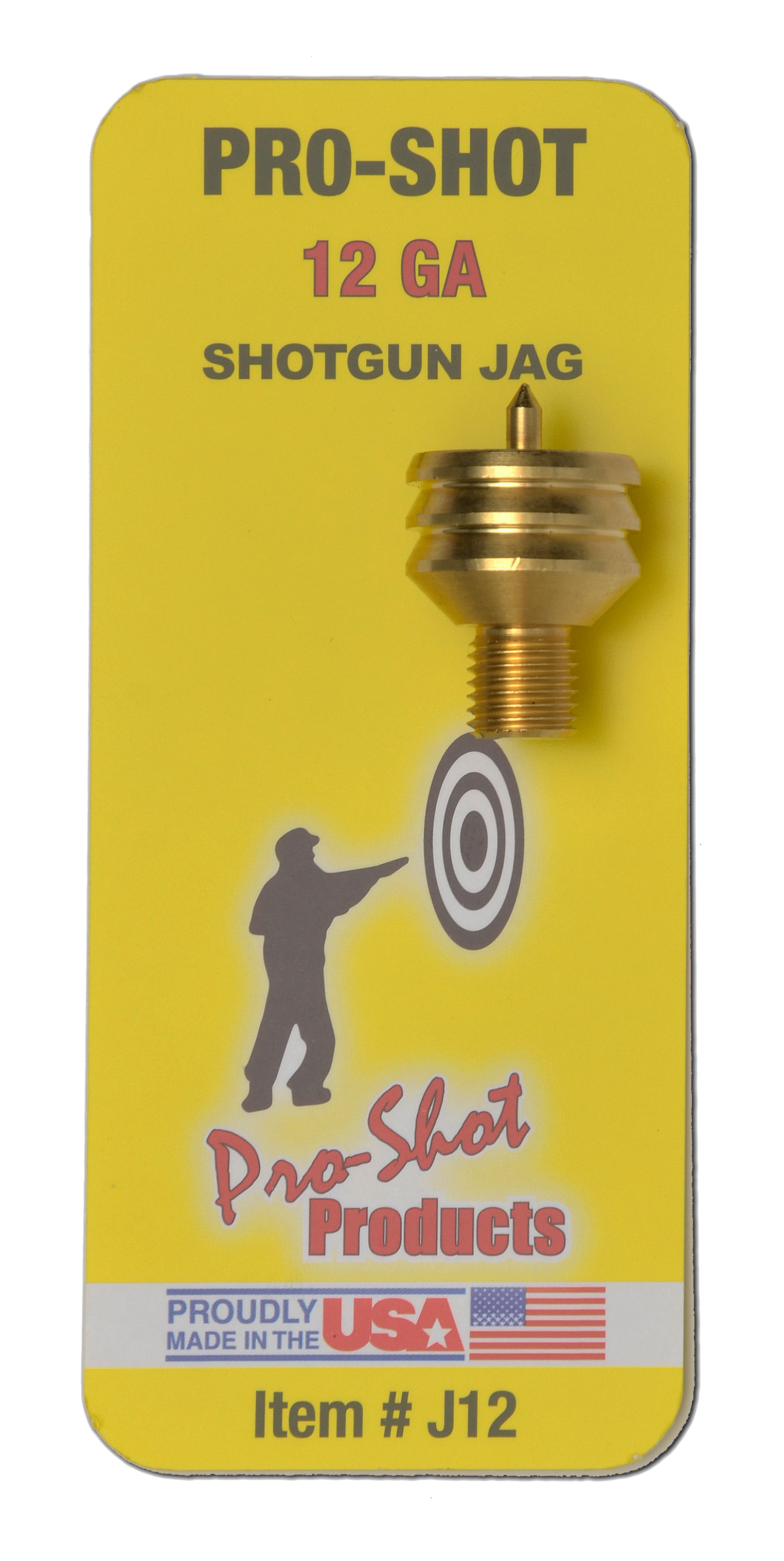 Pro-Shot Shotgun Bore Cleaning Jag 5/16 x 27 Thread Brass