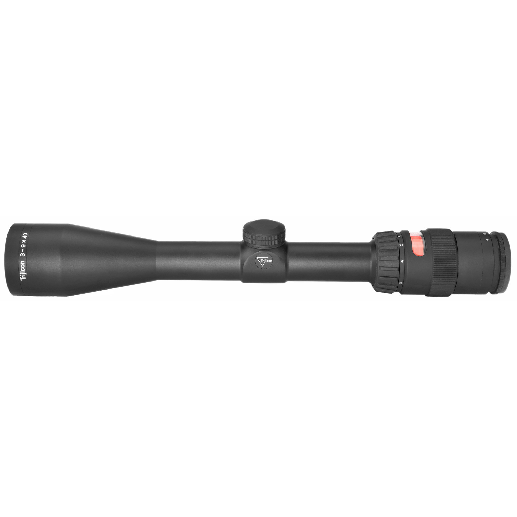 Trijicon 3-9x40 AccuPoint Rifle Scope Matte, Red Triangle Post