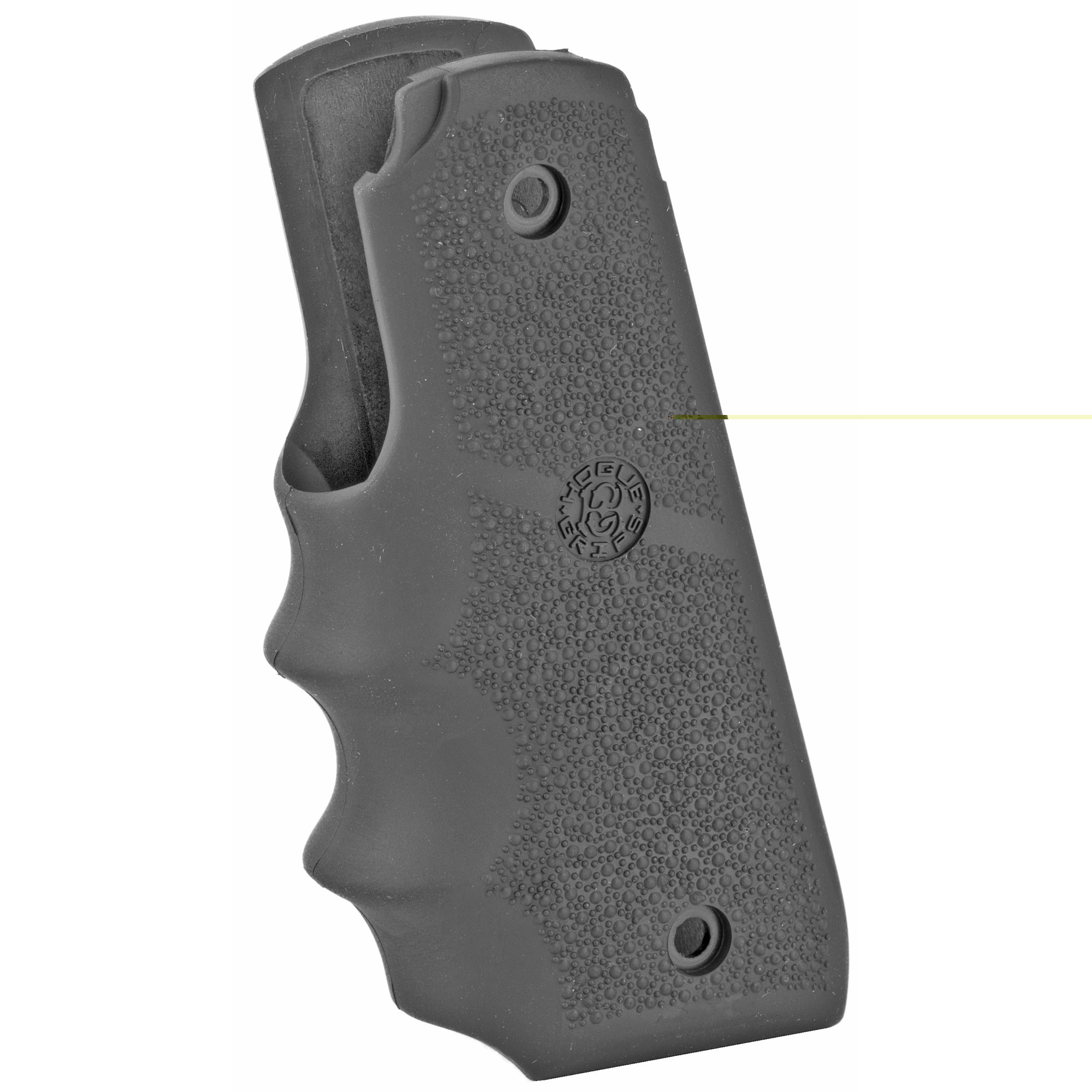 Hogue 79080 Rubber GripBlack with Finger Grooves for Ruger Mark IV 22/45