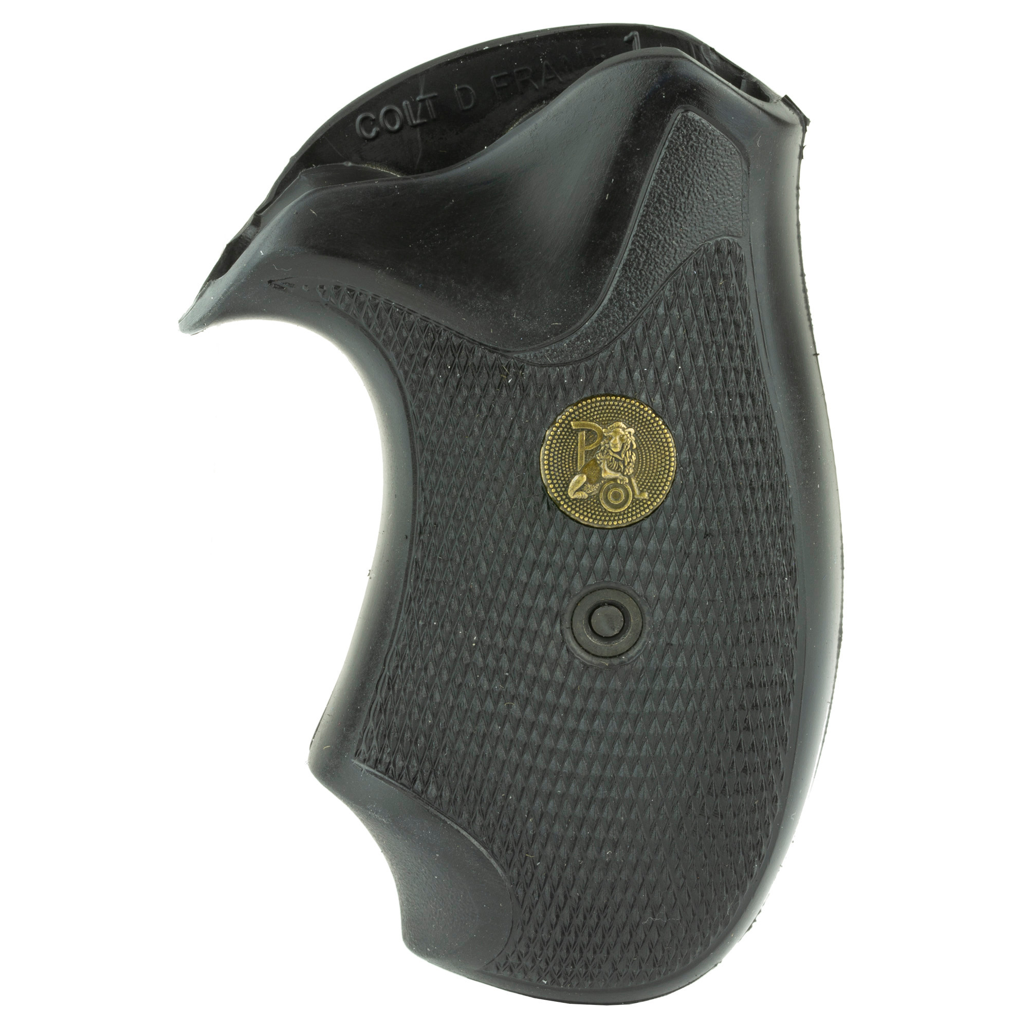 Pachmayr Compac Grips Colt Agent, Cobra, Detective Special, Diamondback (Post 1971) Rubber Black