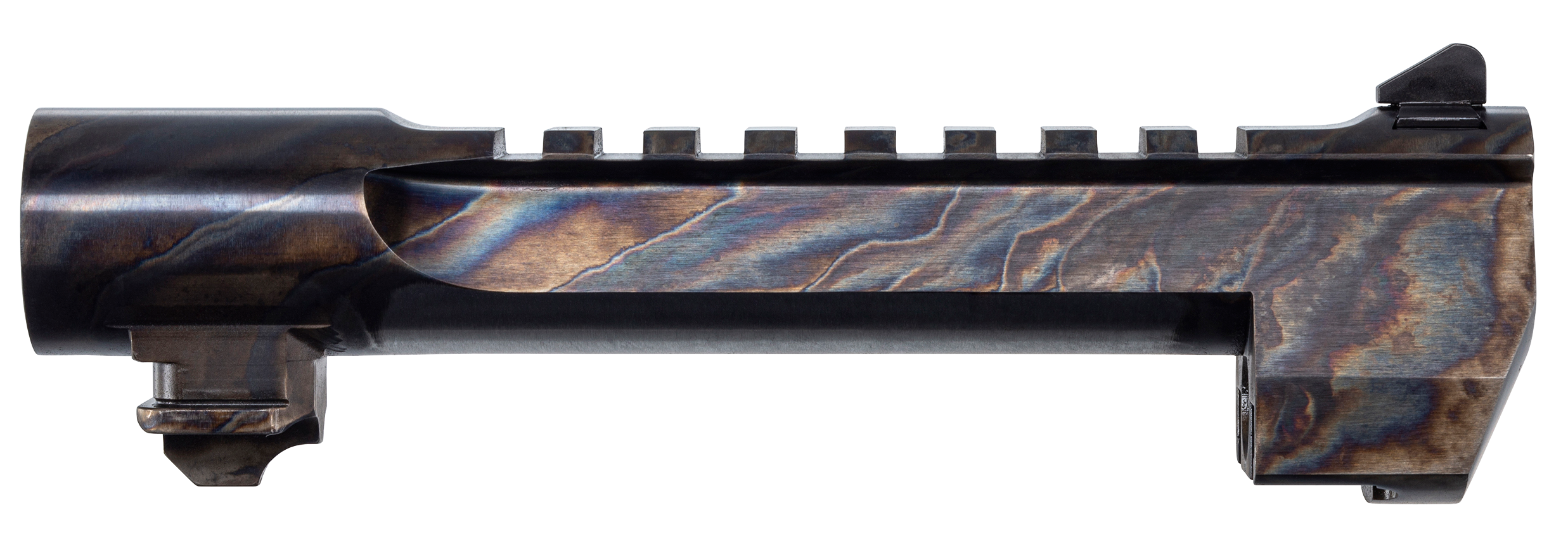 Magnum Research BAR446CH OEM Replacement Barrel 44 Rem Mag 6" Color Case Hardened Finish Steel Material with Fixed Front Sight & Picatinny Rail for Desert Eagle Mark XIX