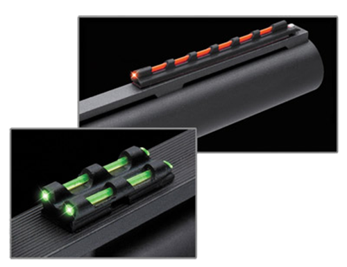 TruGlo TG94 GobbleDot Universal Shotgun Sights Black |Red Fiber Optic Front Sight Green Fiber Optic Rear Sight