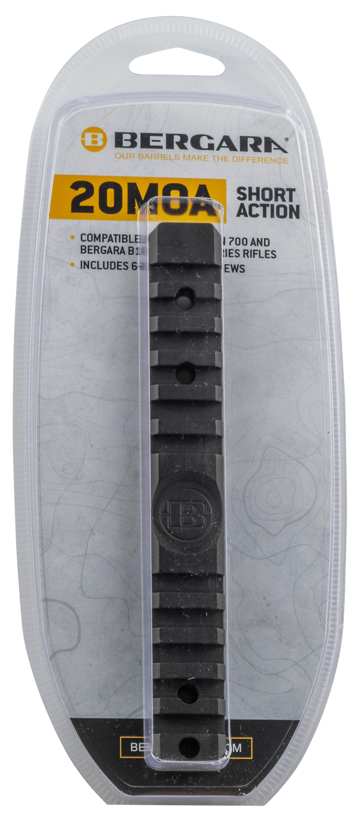 Bergara 20moa Sa Rail 6x48 And 8x40