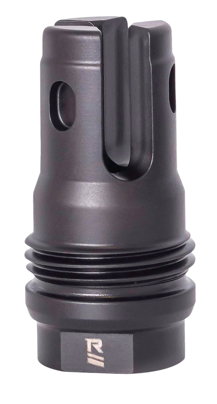 Rugged Suppressor FH001 R3 Flash Mitigation System Black with 1/2"-28 tpi Threads & 1.90" OAL for 5.56x45mm NATO Radiant762, Surge762, Razor762 & Micro30 Suppressors