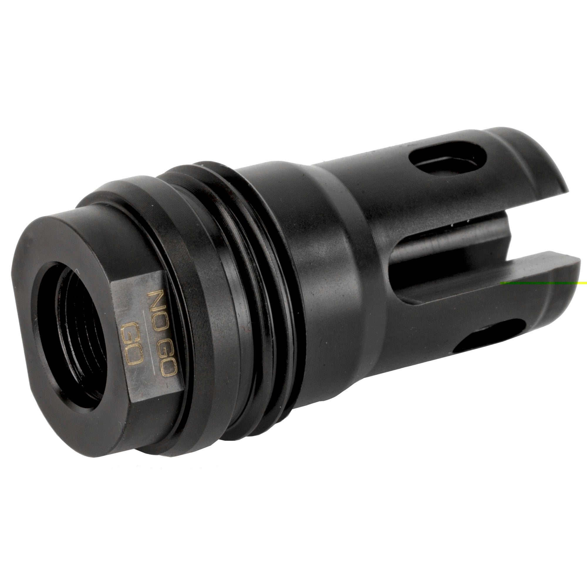 Rugged Suppressor FH001 R3 Flash Mitigation System Black with 1/2"-28 tpi Threads & 1.90" OAL for 5.56x45mm NATO Radiant762, Surge762, Razor762 & Micro30 Suppressors