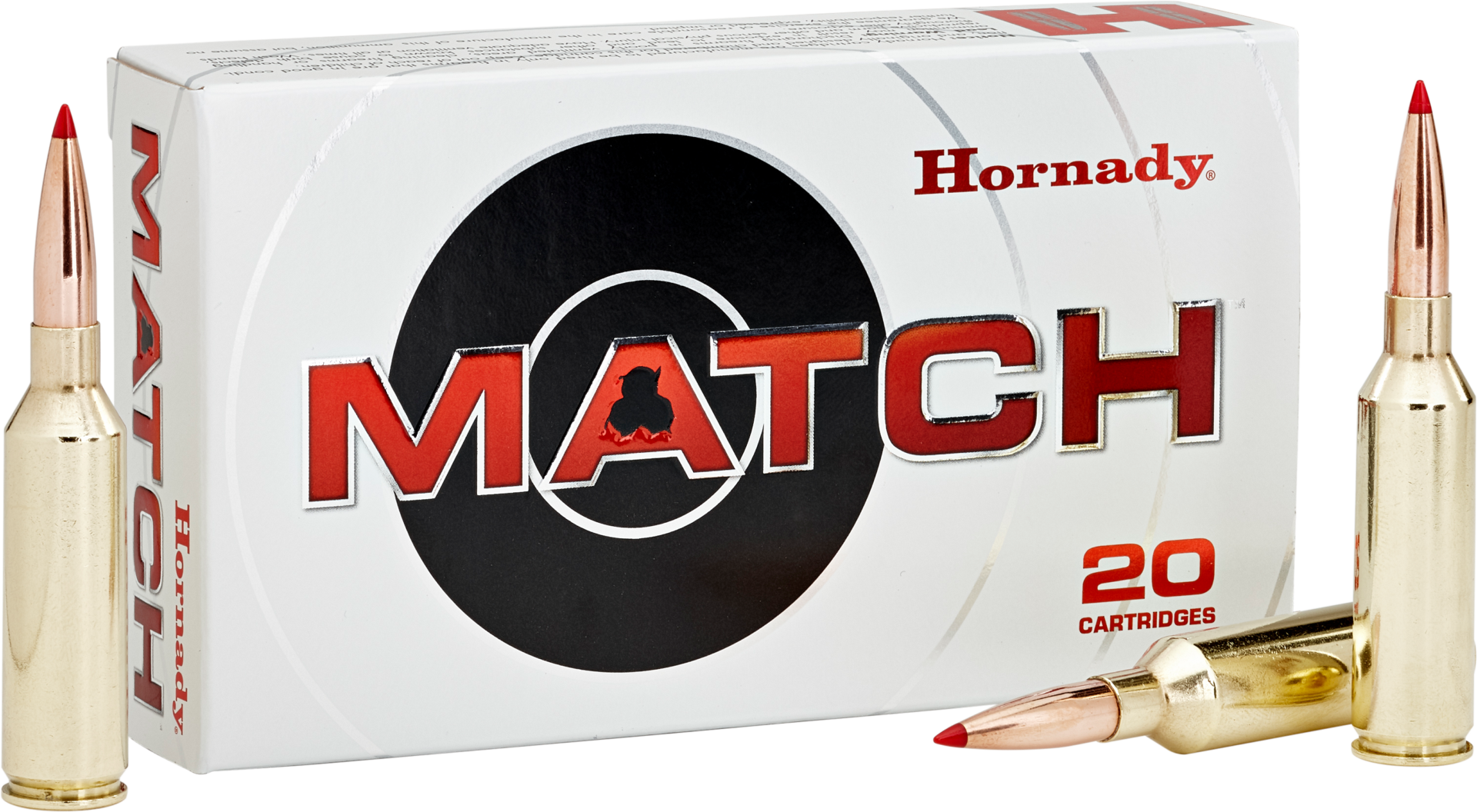 Hornady Match Ammunition 300 Winchester Magnum 195 Grain ELD Match 20RD