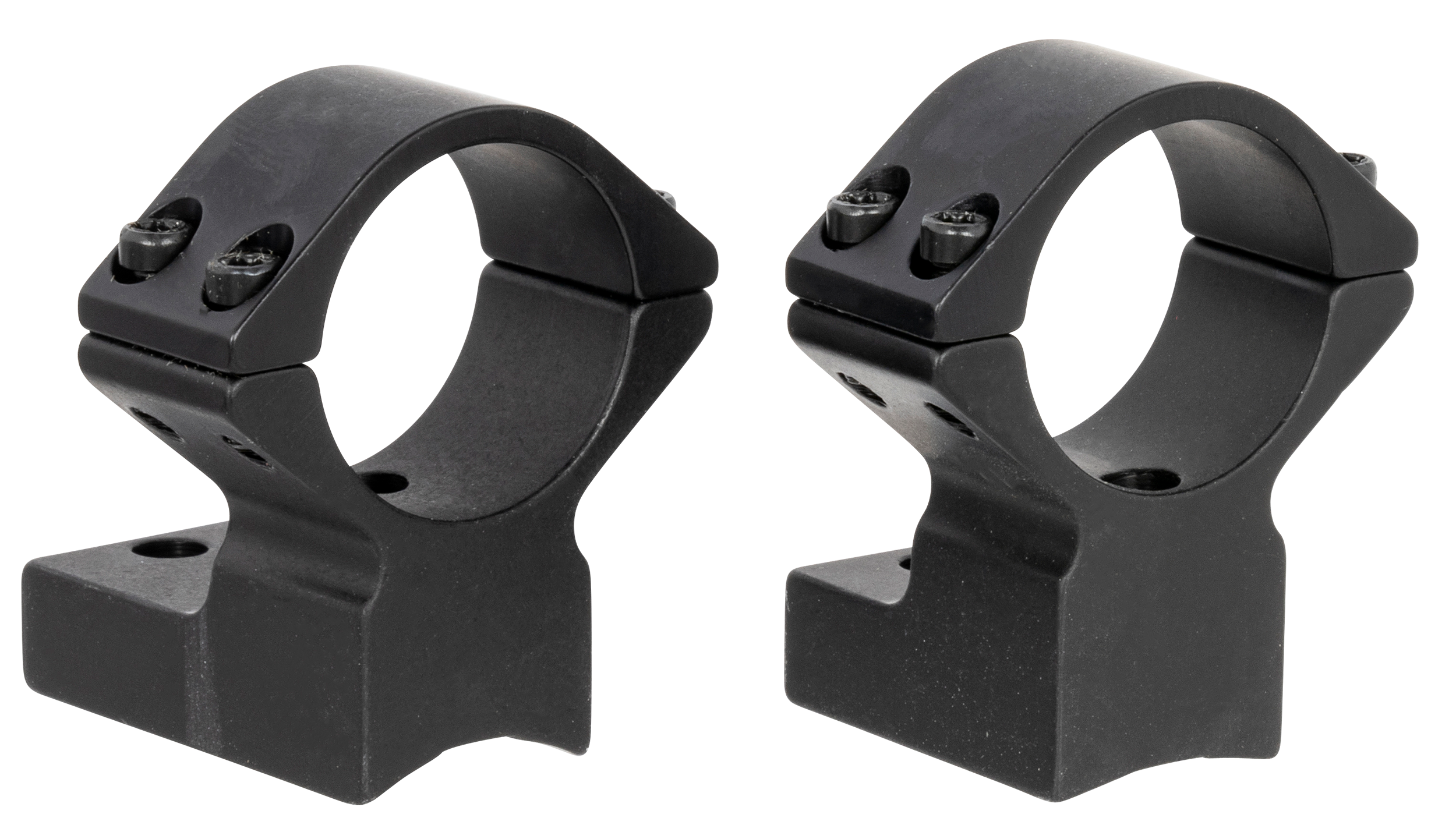 Talley Lightweight 2 Piece Scopemount w/ Integral 1" Rings Black Anodized, High, Winchester 70 (.860), Extended