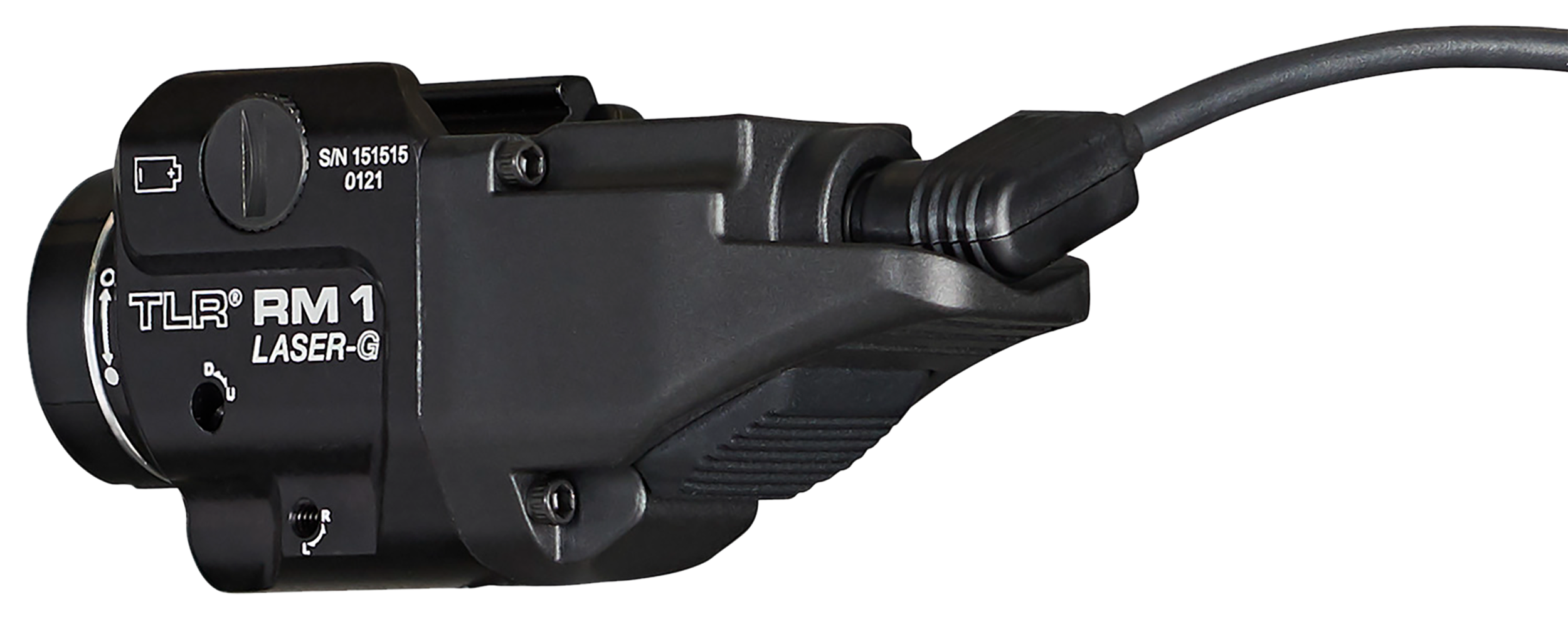 Streamlight TLR RM 1 Weapon Light LED Kit with 1 CR123A Battery Aluminum Black with Laser