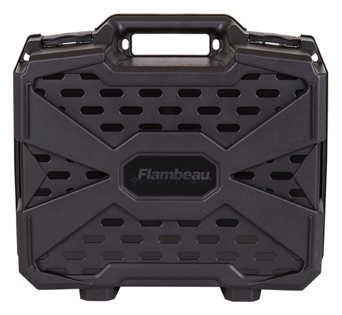 Flambeau 1511DDP Tactical Pistol Case Double Deep 15.25 L x 11.5 in. W x 4.8 in. D Polymer Black in.
