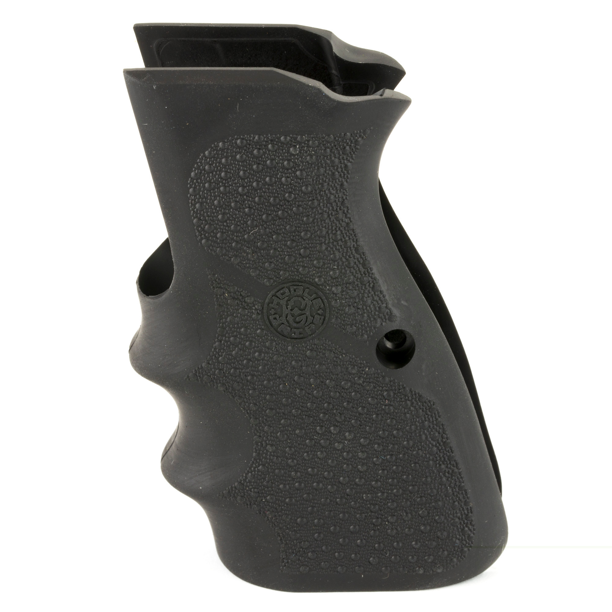 Hogue Wraparound Rubber Grips with Finger Grooves Browning Hi-Power Black