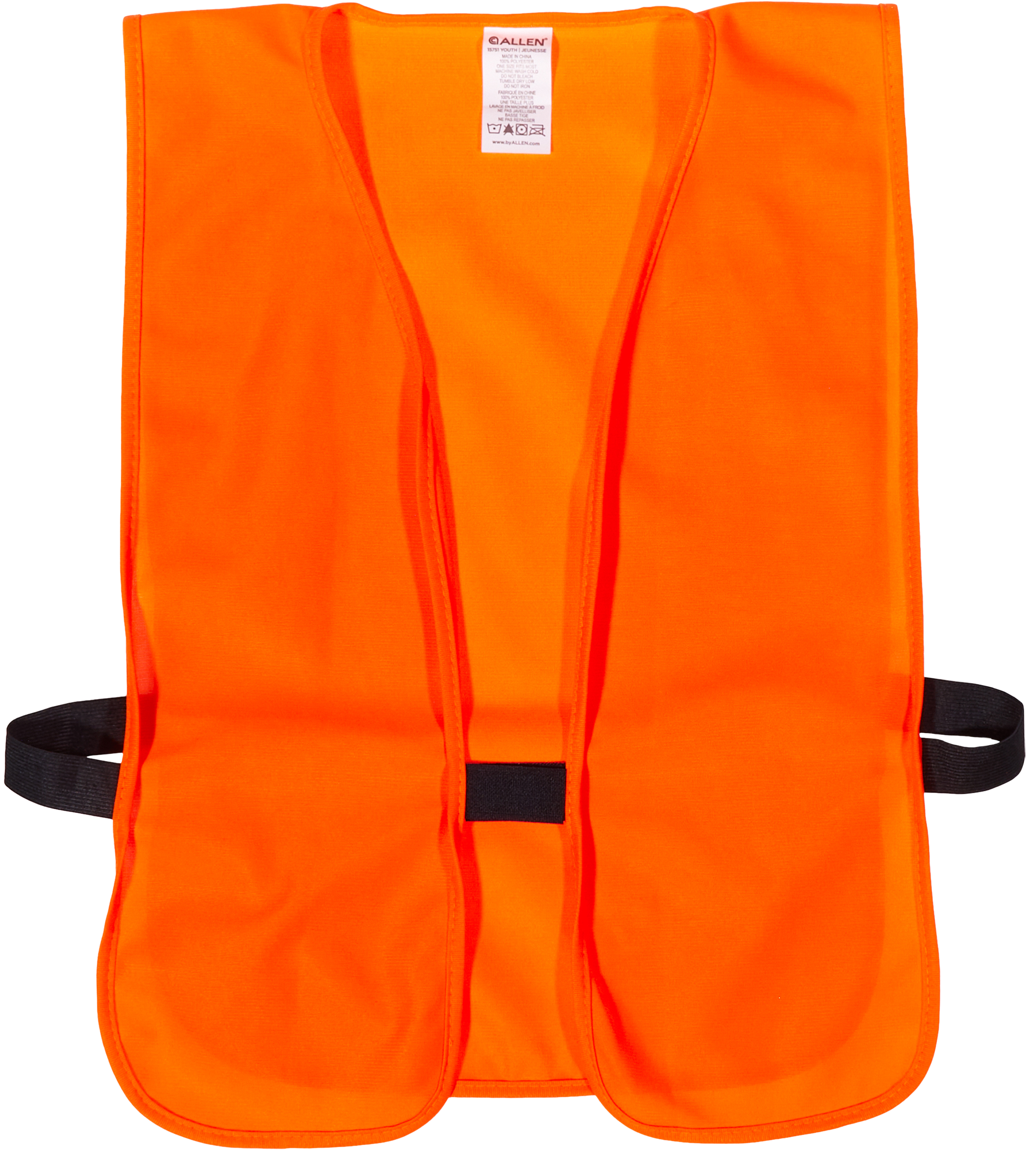 Allen 15751 Hunting Safety Vest Youth Orange Polyester