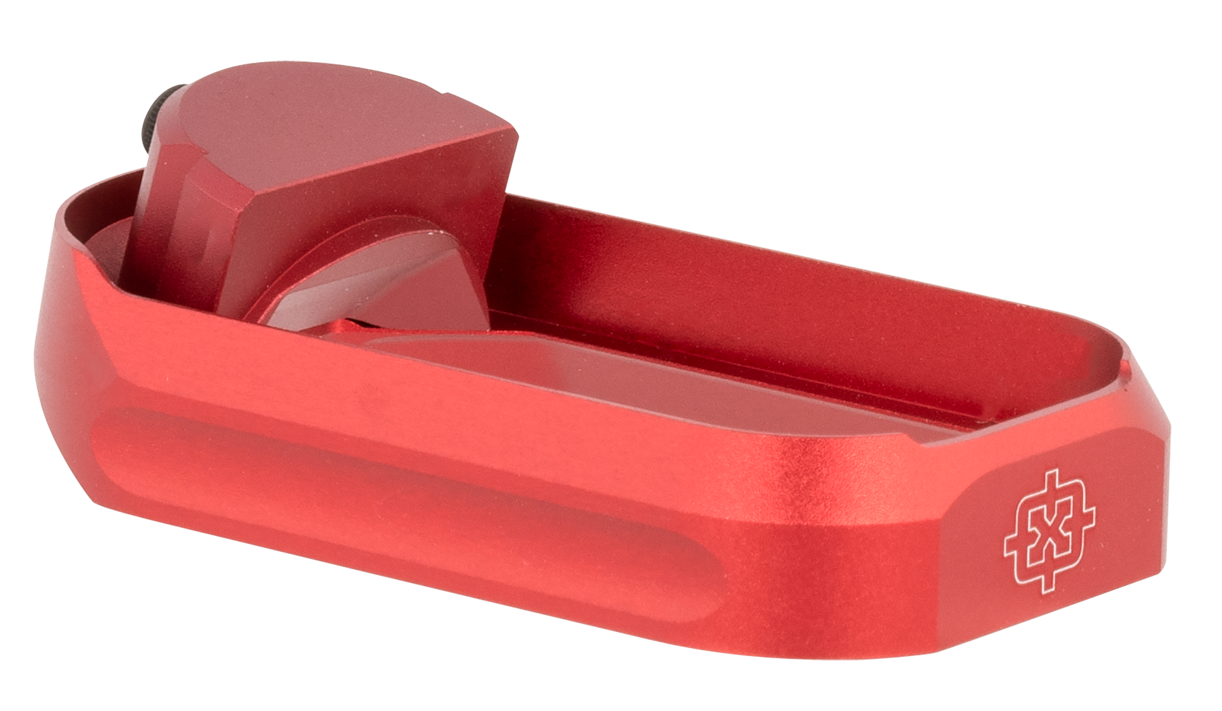 Cross Armory CRGFMWRD Flared MagwellCompatible w/Glock Gen1-3 Red Anodized Aluminum