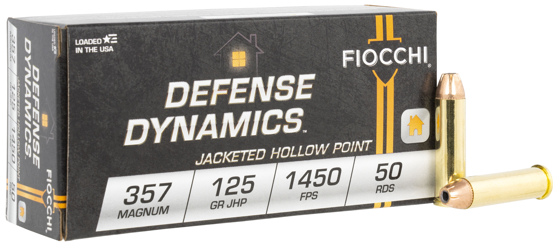 Fiocchi Defense Dynamics Fio 357d 357mg 125 Jhp 50/20