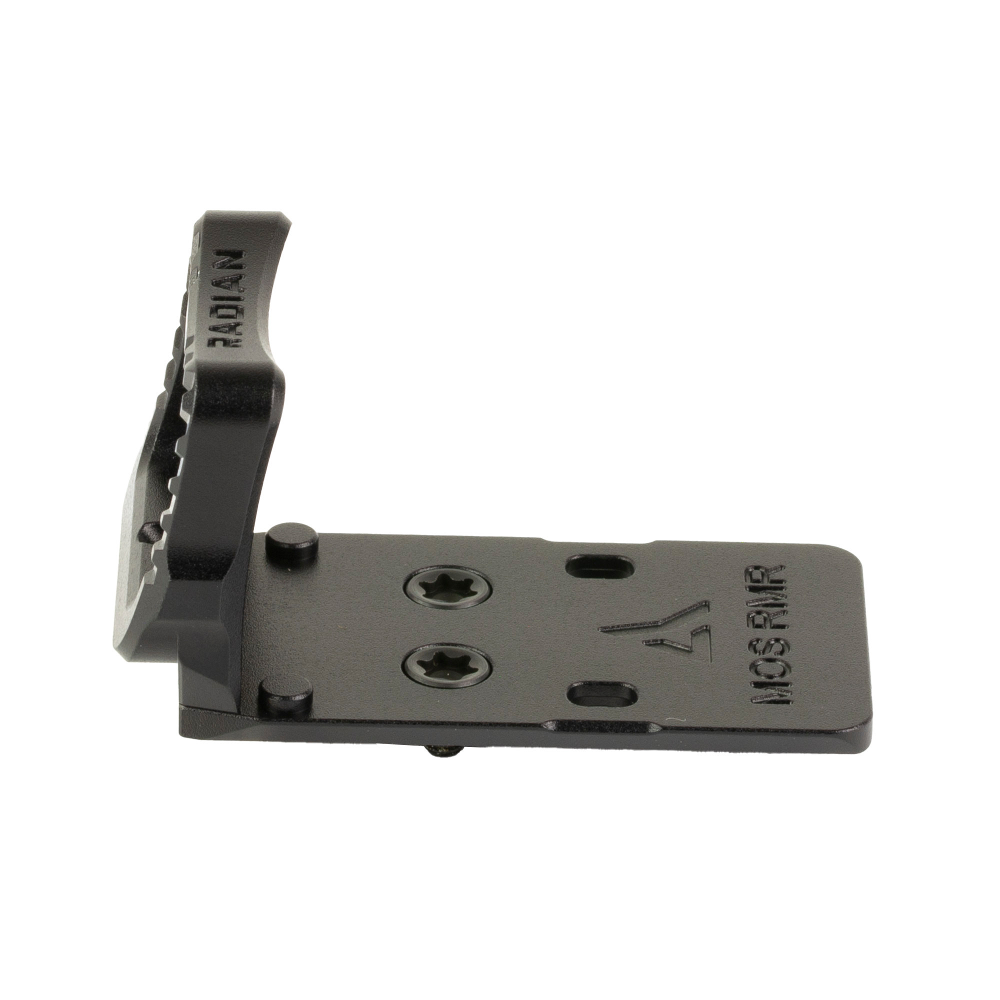 Radian Weapons G1001 Guardian Optic Guard Black Anodized Hardcoat Aluminum RMR Mount Compatible w/Glock MOS Handgun
