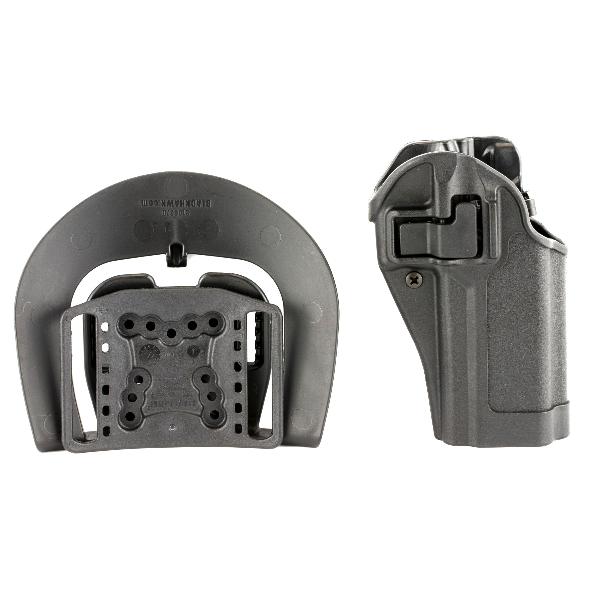 Blackhawk 410561BKR Serpa CQCOWB Size 61 Matte Black Polymer Belt Loop/Paddle Fits Sig P250 Fits Sig P320 Right Hand