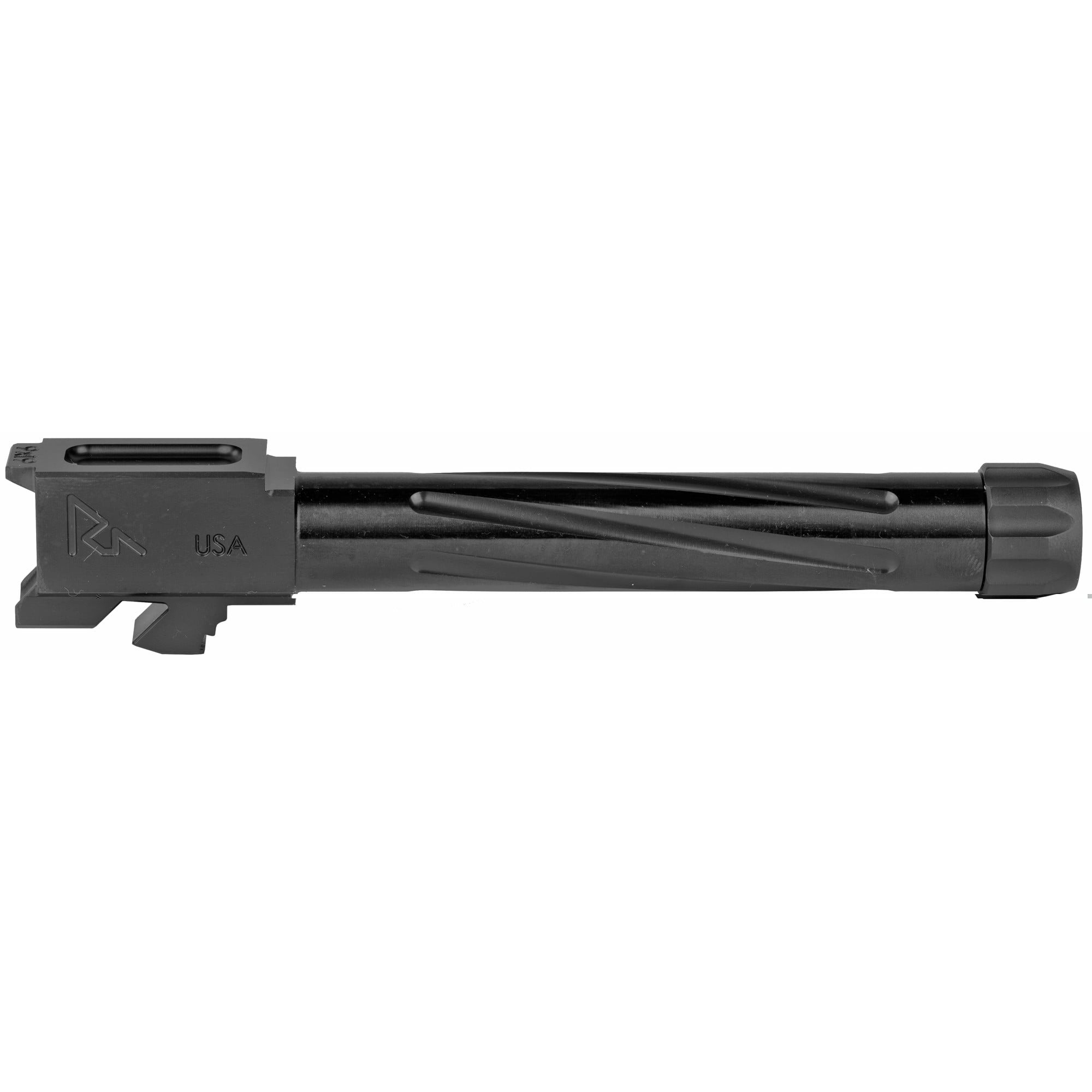 Rival Arms Barrel V1 Glock 17 Gen 5 9mm Luger Spiral Fluted 1/2"-28 Thread Stainless Steel