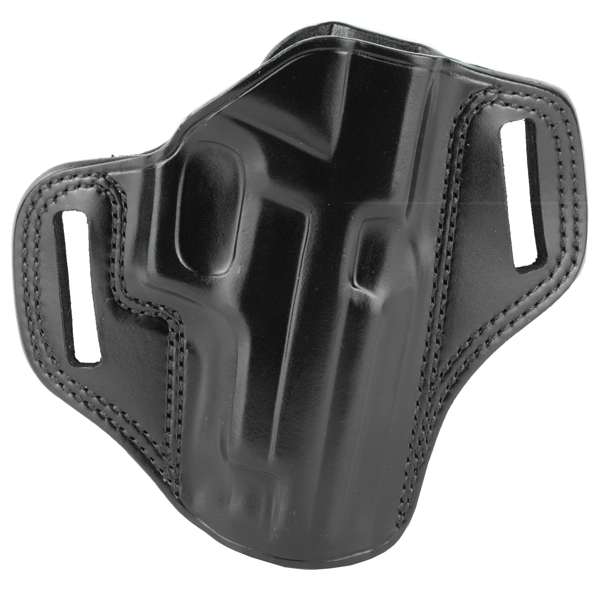 Galco CM248B Combat MasterOWB Black Leather Belt Slide Fits Sig P220 Fits Sig P226 Fits Browning BDA Right Hand