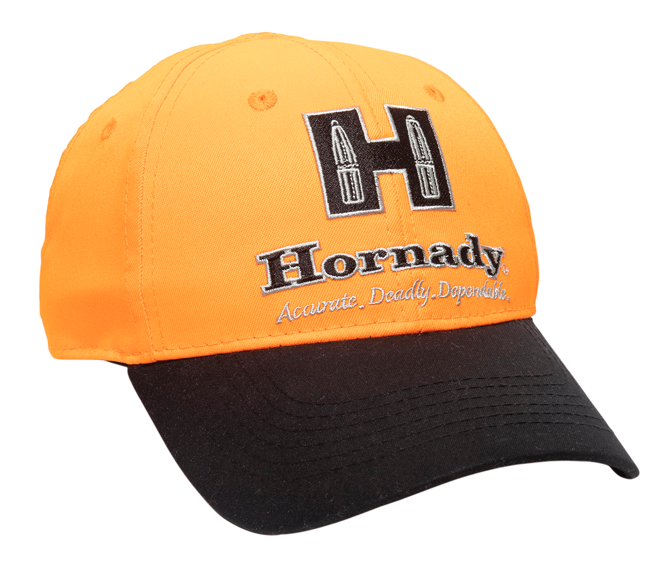 Outdoor Cap HRN05A Hornady Cap Polyester Blaze/Black Structured OSFA