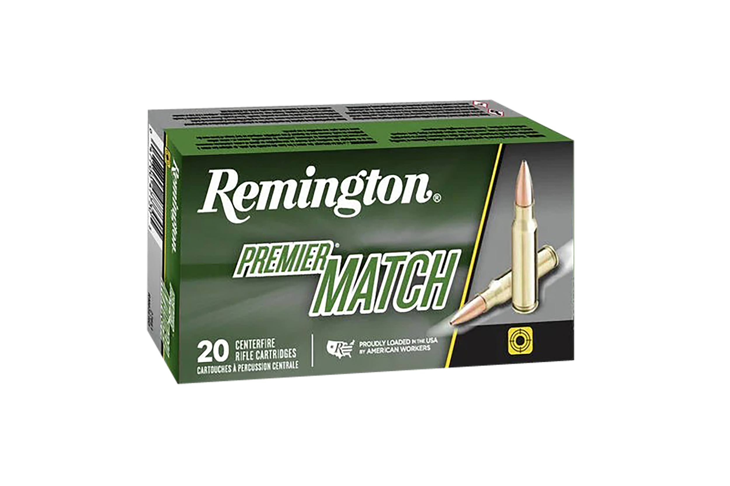 Remington Ammunition Premier Match Rem 26852 260 Prem Match 140gr Bthp 20/10