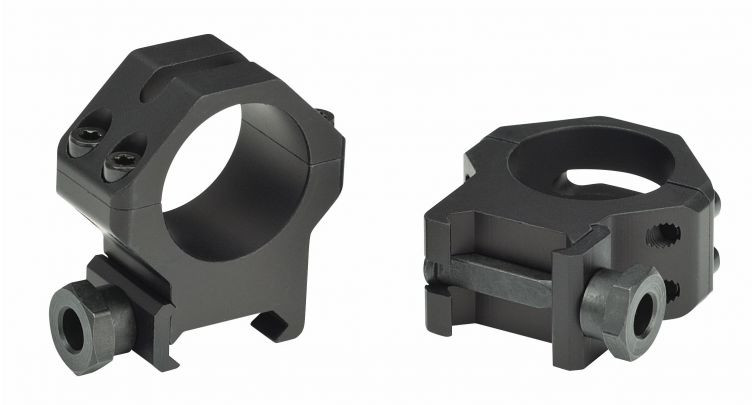 Weaver Tactical 4 Hole Picatinny 1" Rings Matte, Medium