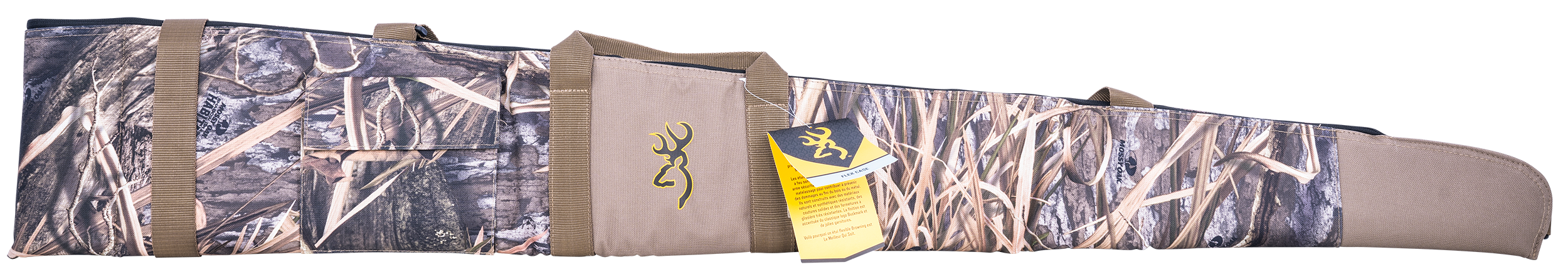 Browning 1419505952 Waterfowl Floatermade of 600D Polyester with PVC Clear Coat, Mossy Oak Shadow Grass Habitat Finish, Closed-Cell Foam Padding & Accessory Pocket 54" L x 2" D x 8.50" H Interior Dimensions