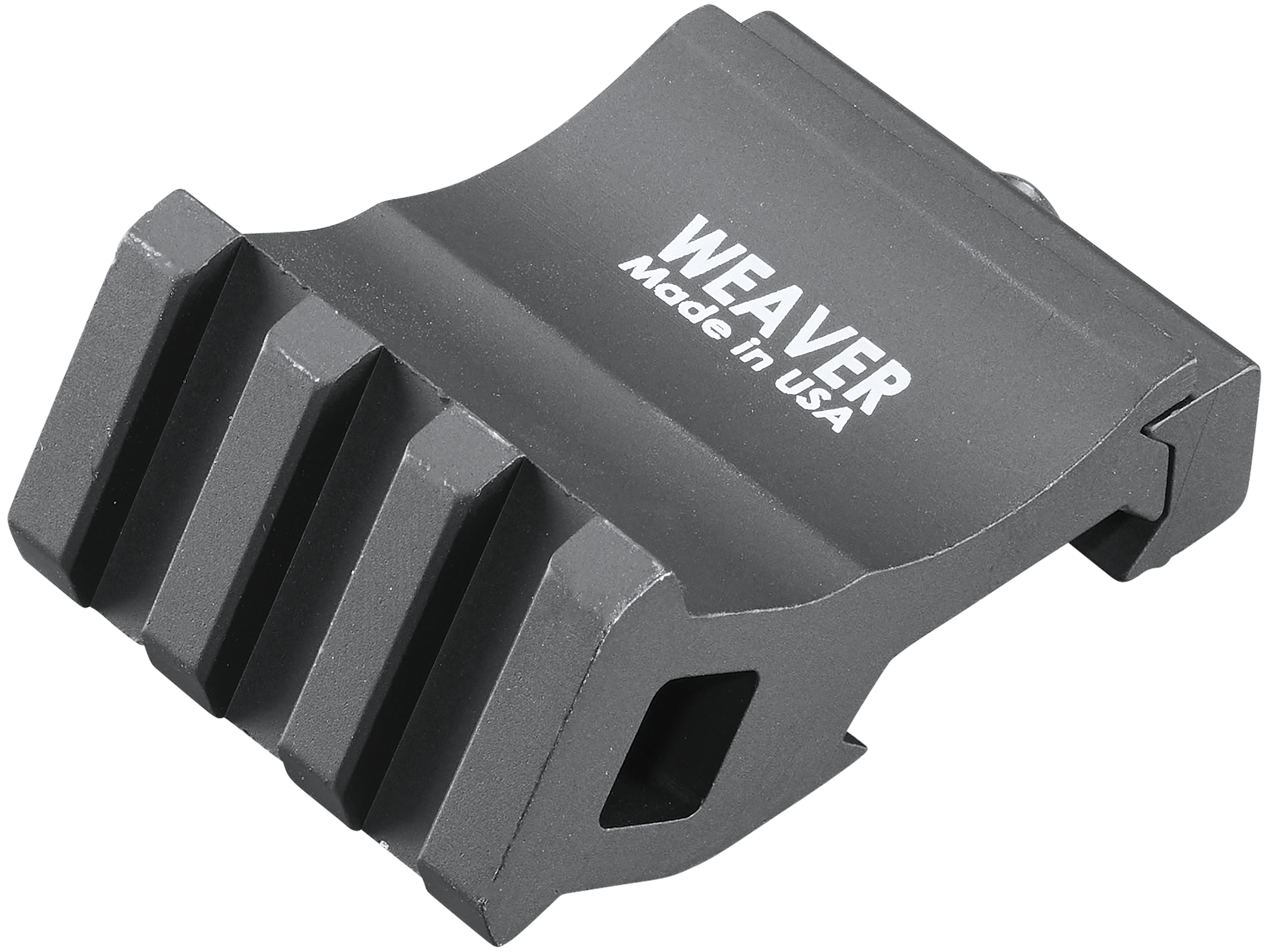 Weaver Tactical Offset Picatinny Accessory Rail Matte Black