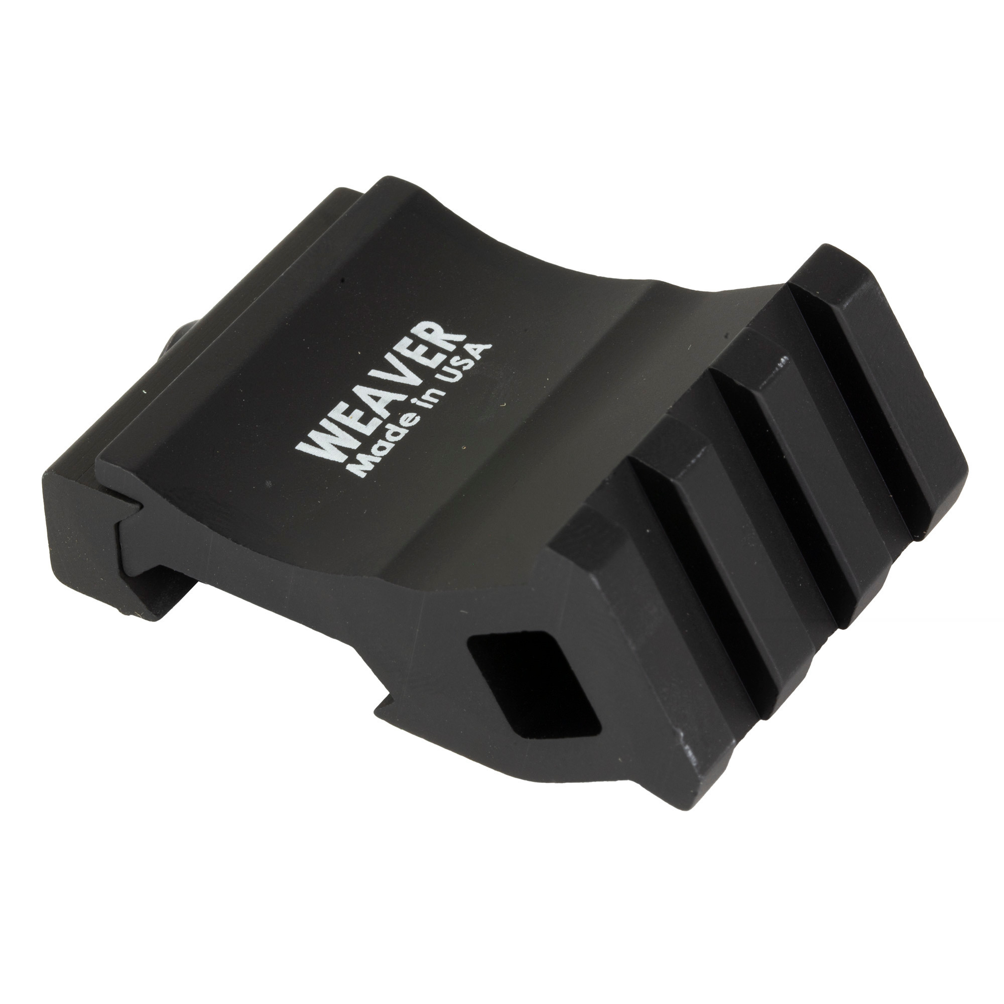 Weaver Tactical Offset Picatinny Accessory Rail Matte Black