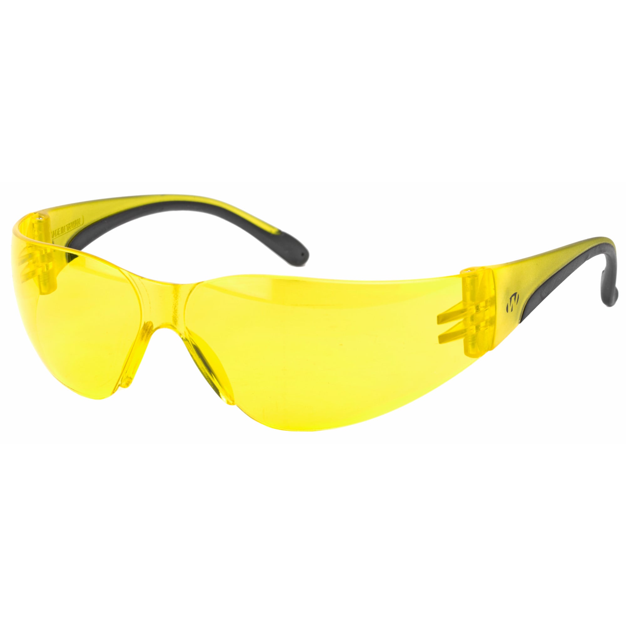Walker's GWPYWSGYL Sport Glasses Clearview Youth Yellow Lens Polycarbonate Yellow Frame