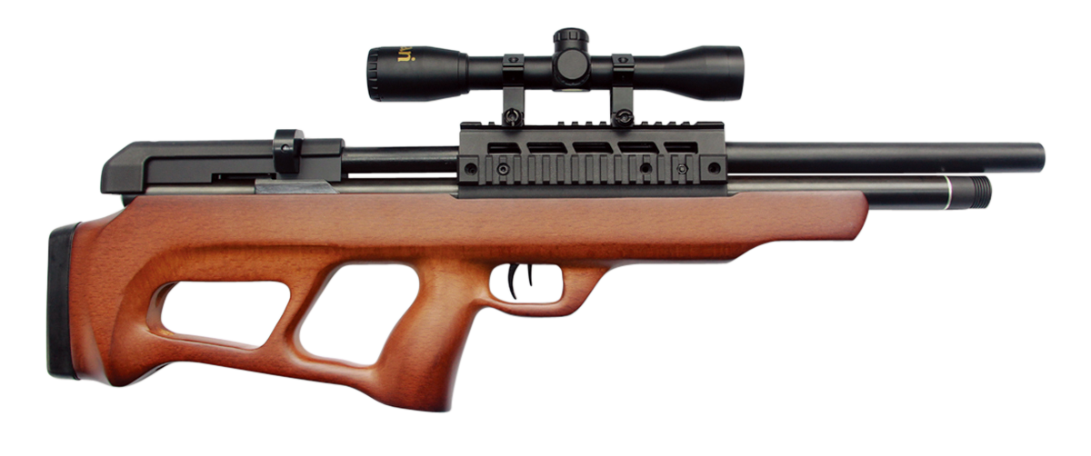 Beeman PCP Underlever Pellet Air Rifle Wood with Scope