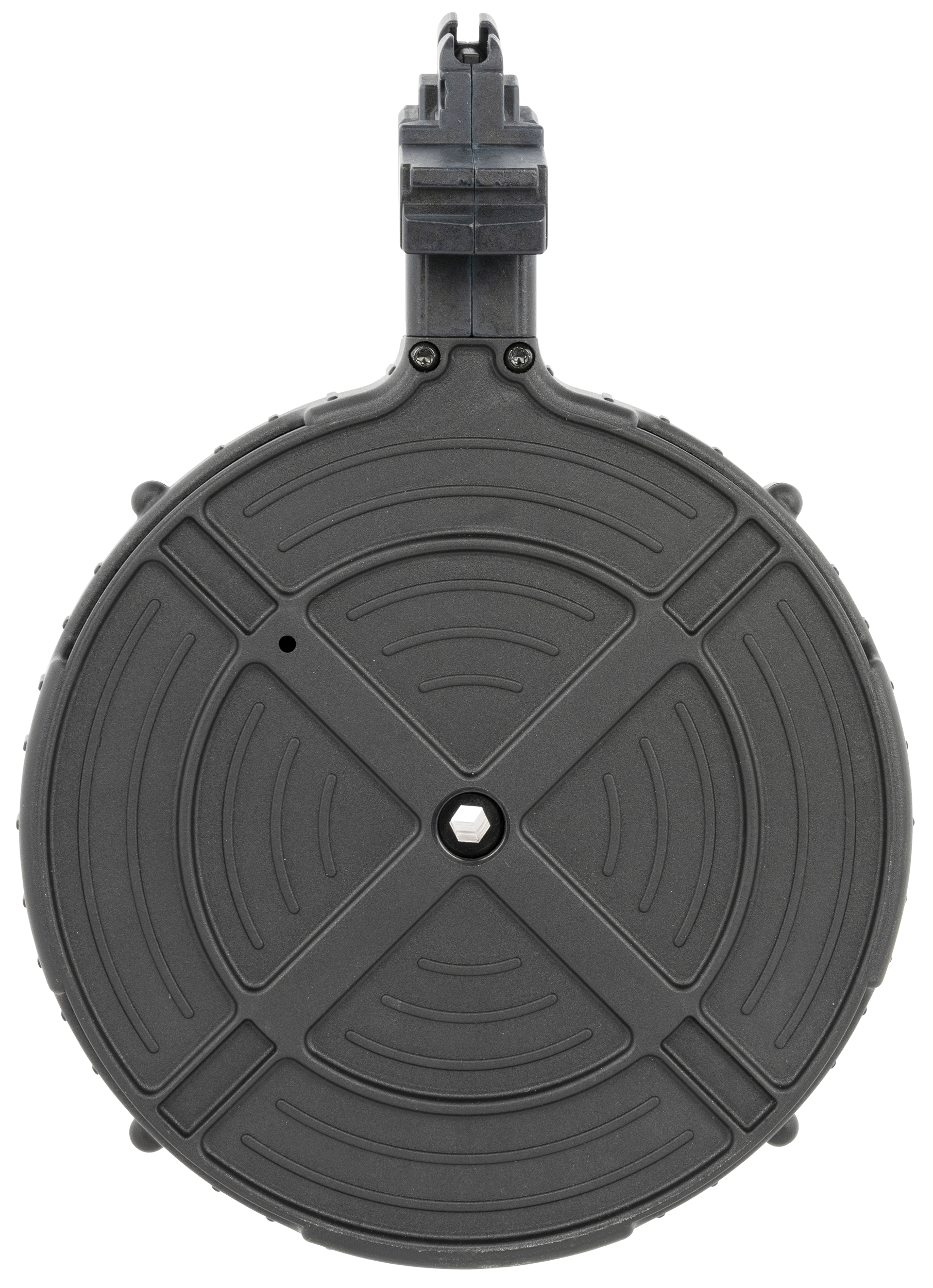 Mauser Rimfire 4070122 AK-47110rd 22 LR Drum For Mauser AK-47, Black Polymer