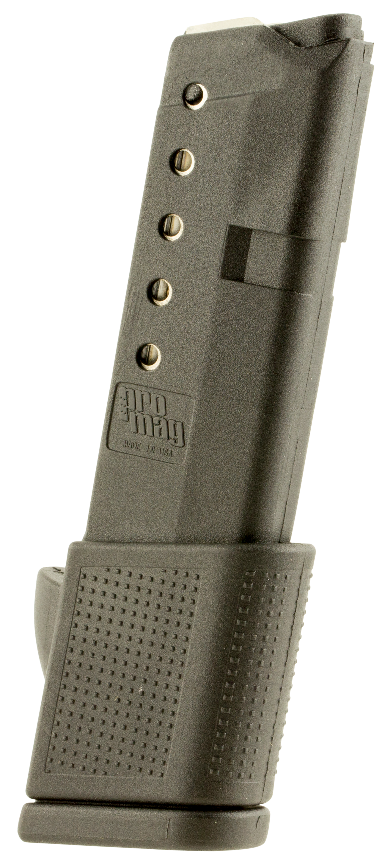 ProMag GLK11 StandardBlack DuPont Zytel Polymer Detachable 10rd 380 ACP for Glock 42